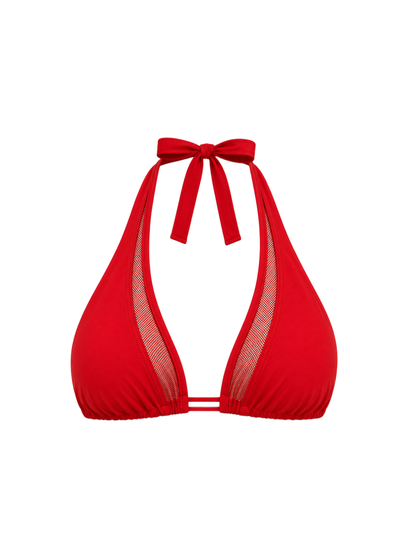 Charlie tied bikini top SHAN Red