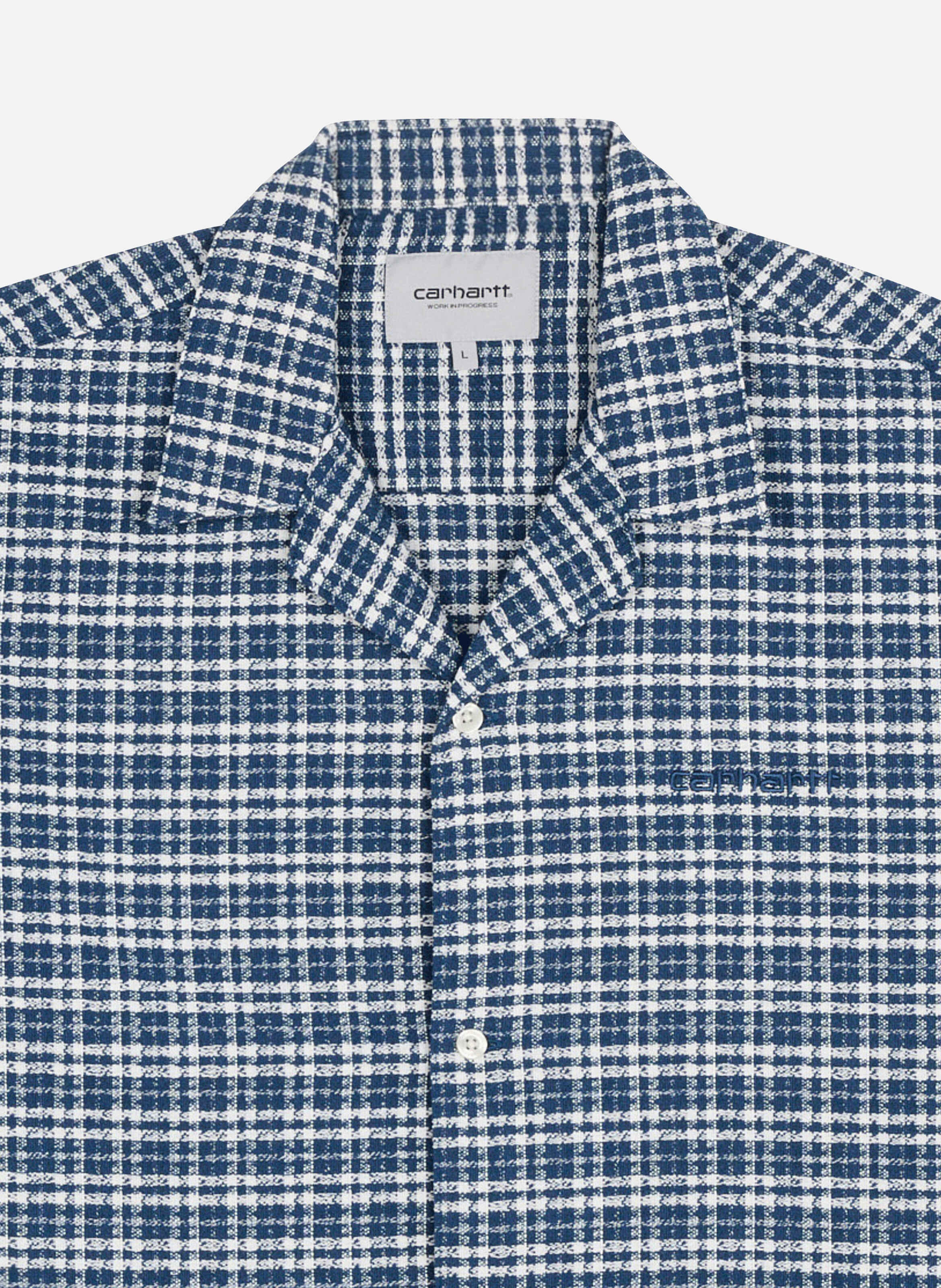 Chemise s/s kander shirt CARHARTT WIP Bleu