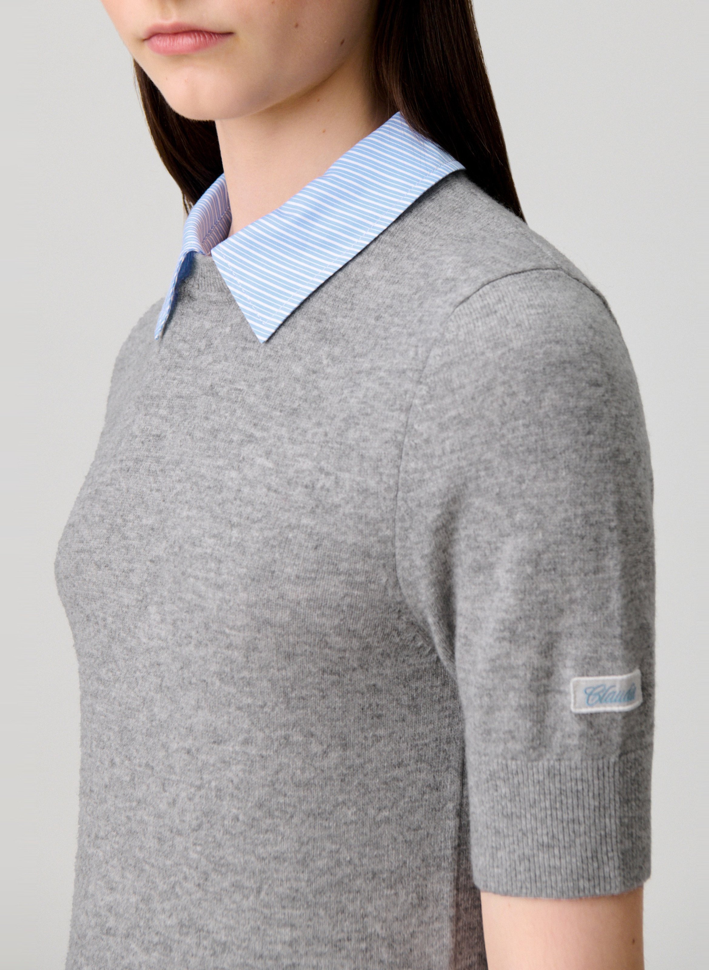 Pull moulant en laine CLAUDIE PIERLOT Multicolore
