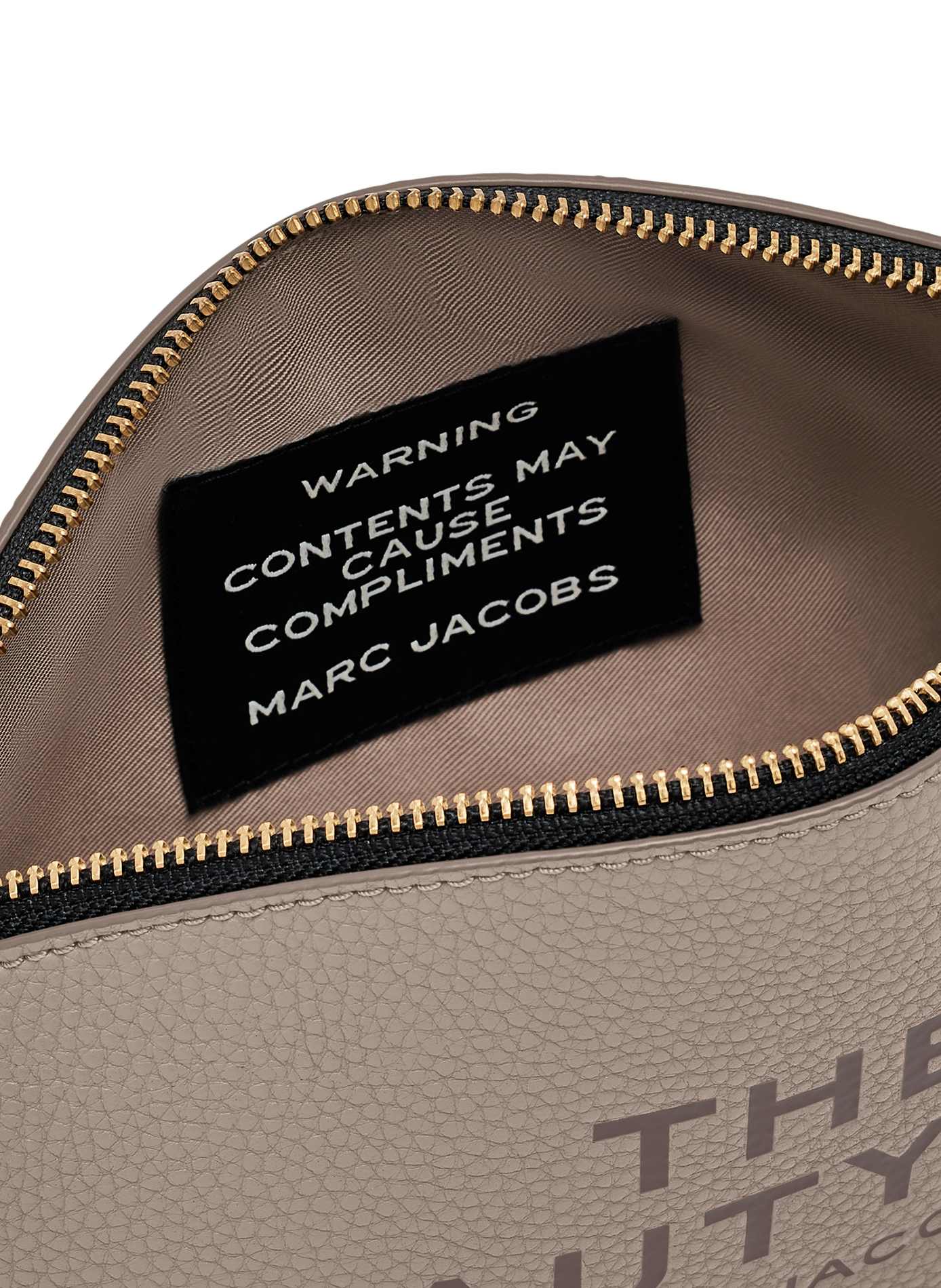 Trousse de toilette The Beauty Bag MARC JACOBS Gris