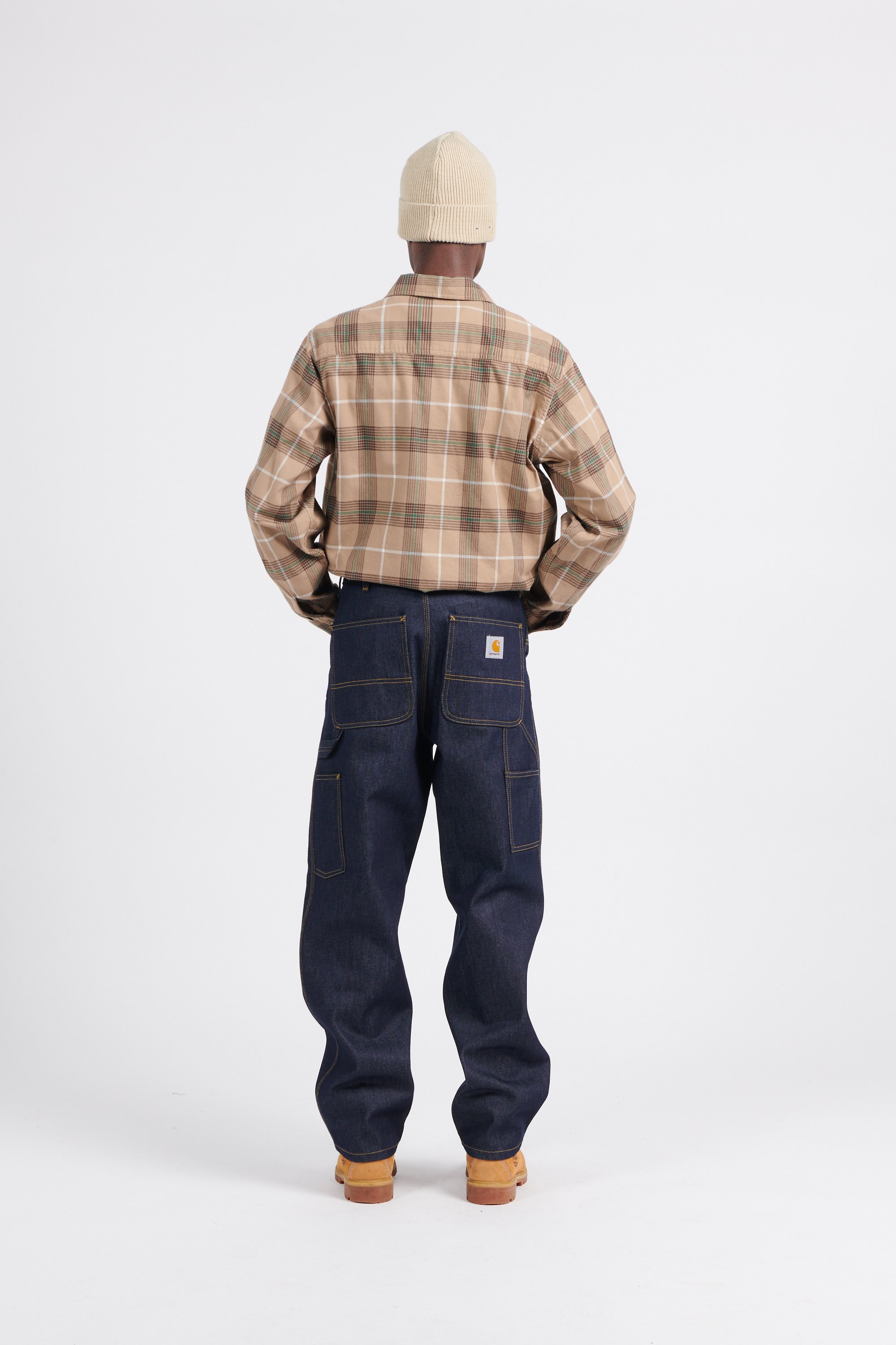 Jean single knee CARHARTT WIP Bleu