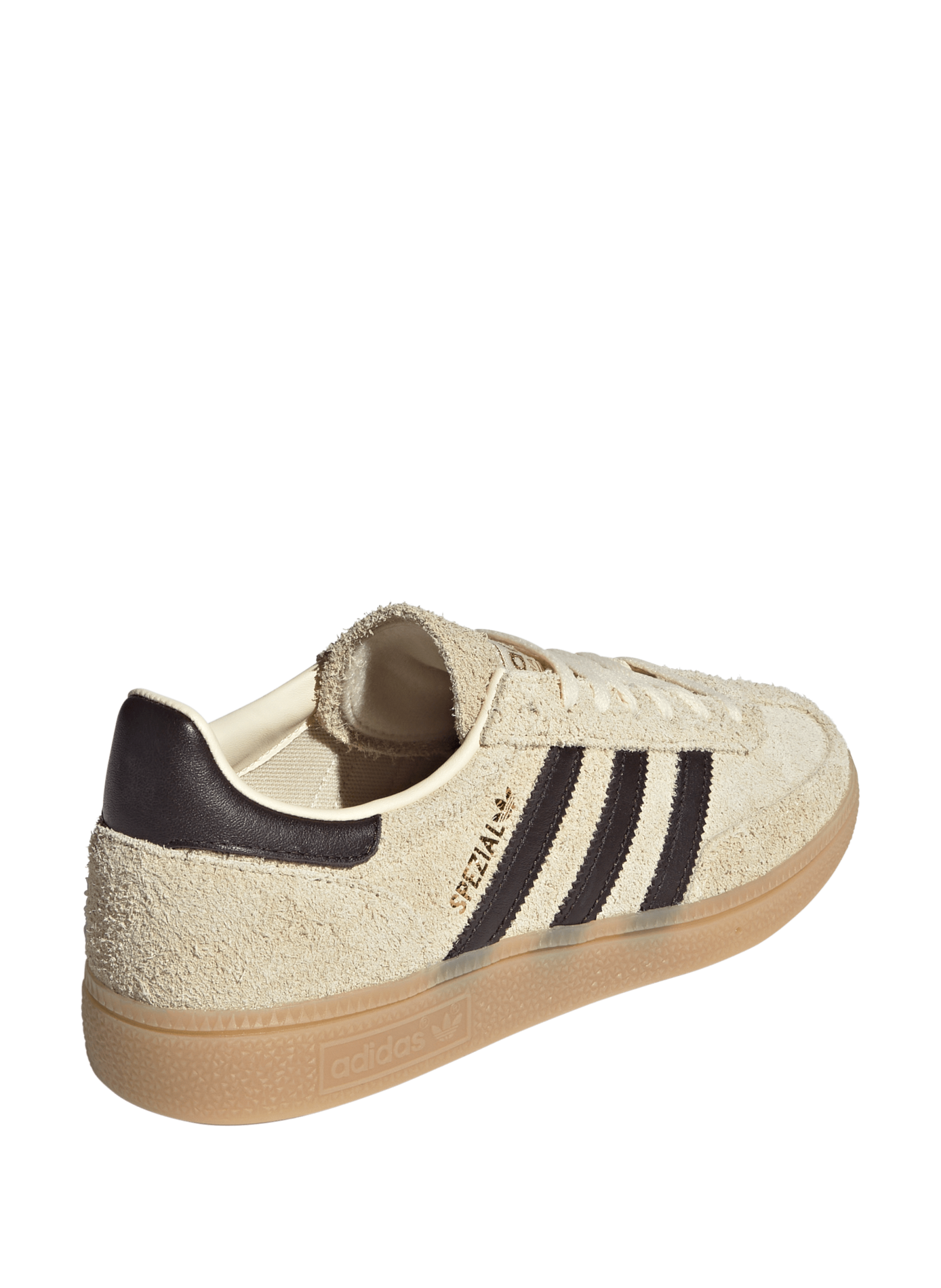 Baskets Handball Spezial en cuir ADIDAS Beige