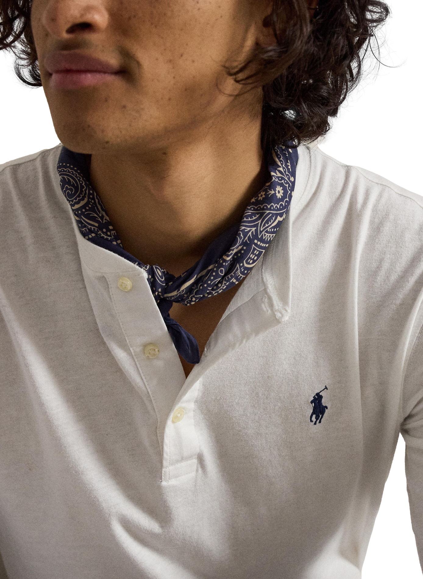 Round-neck cotton T-shirt POLO RALPH LAUREN White