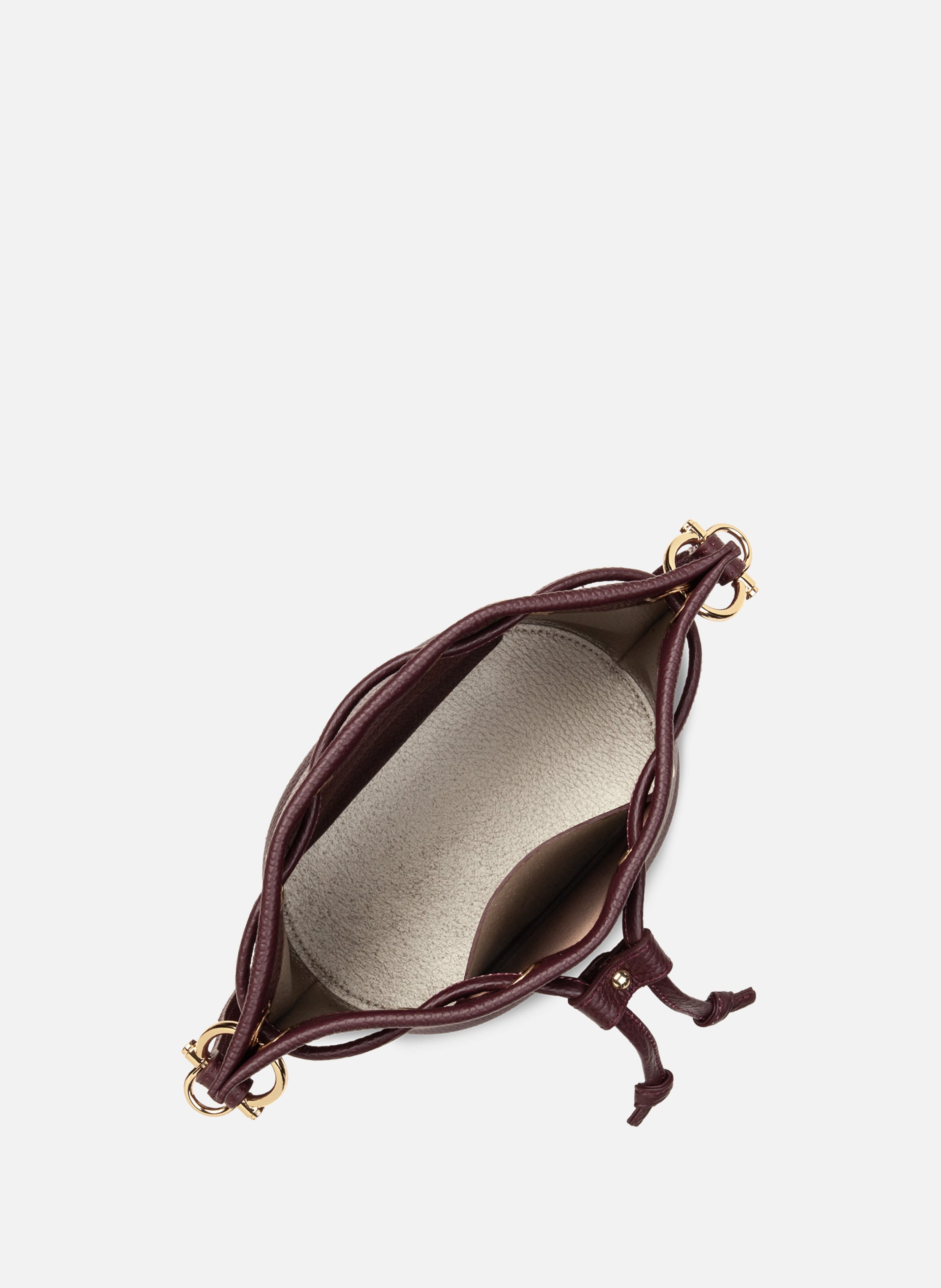 Petit sac bourse - alba double LANCASTER Rouge