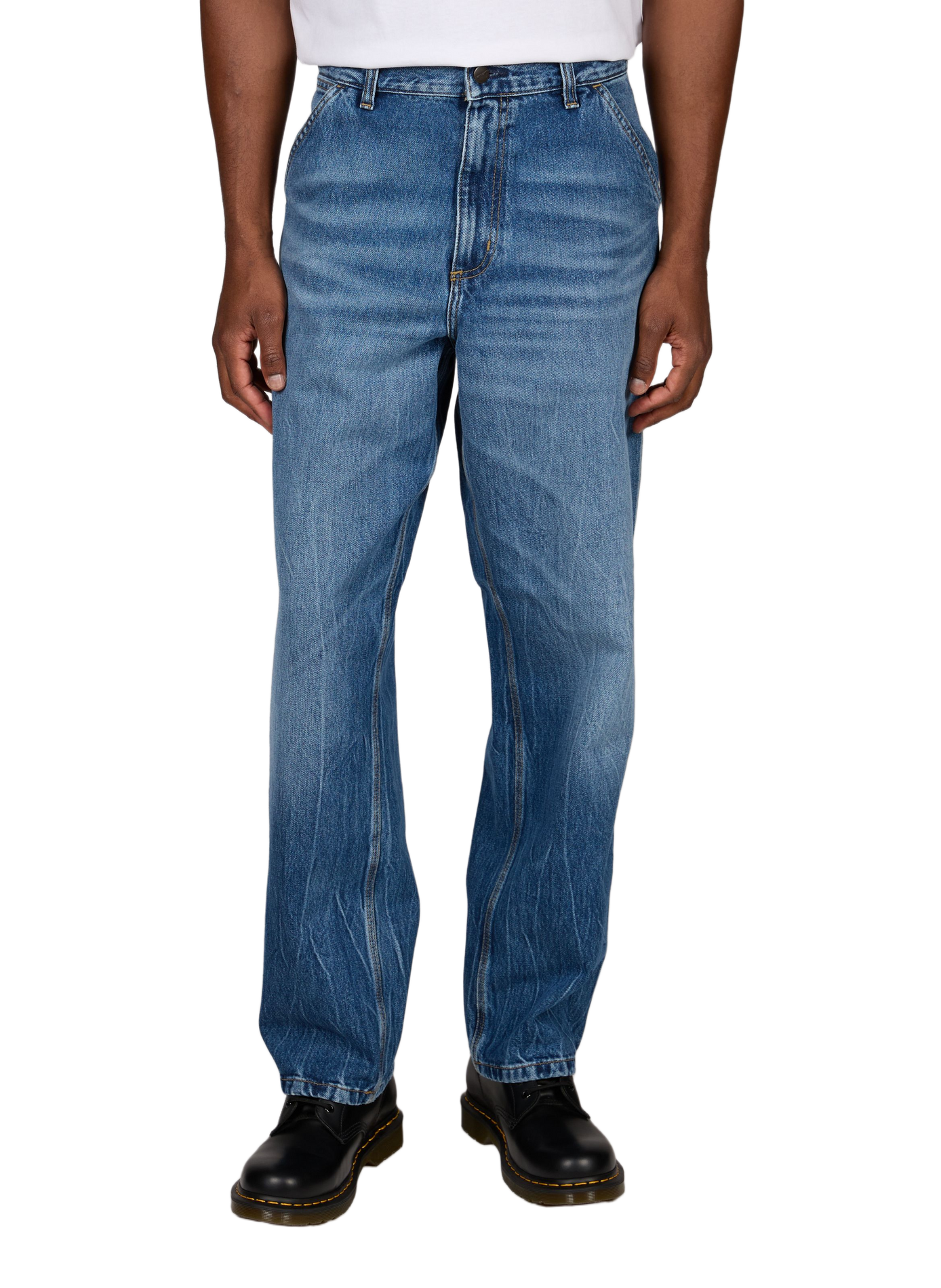 Jeans mit einem Knie CARHARTT WIP Blau