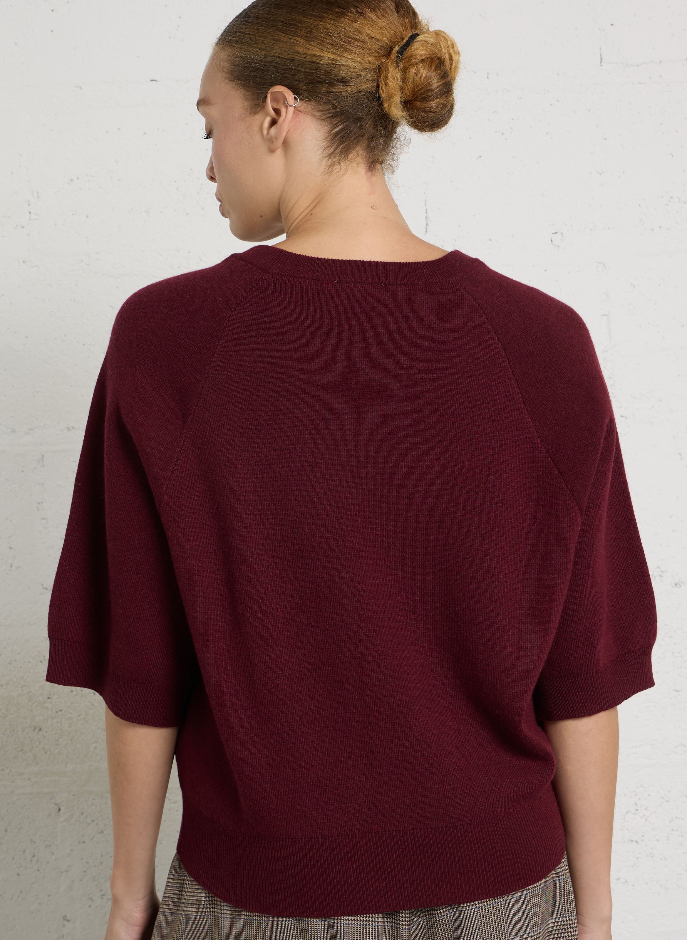 Pull col rond atelier MAISON 123 Rouge
