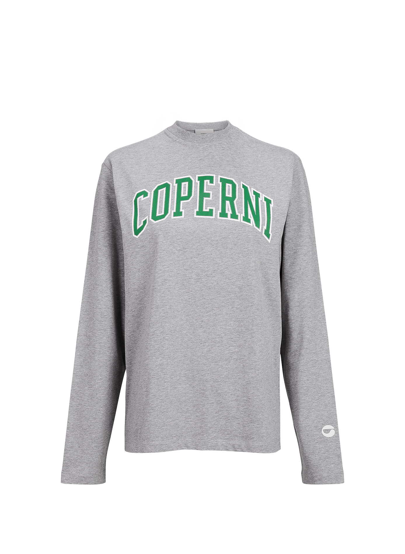 T-shirt manches longues à logo en coton COPERNI Grau