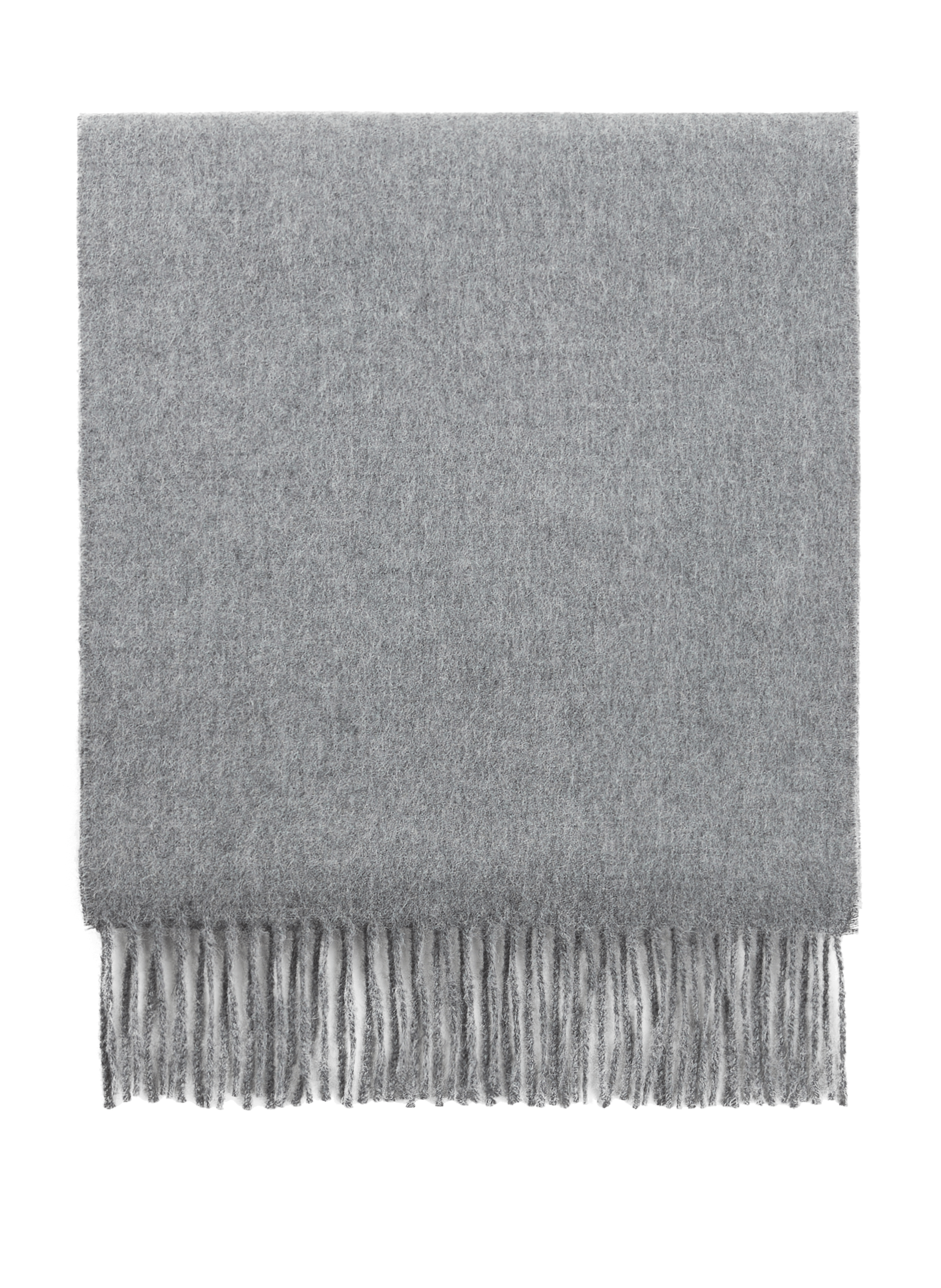  Alpaca scarf AU PRINTEMPS PARIS Grey