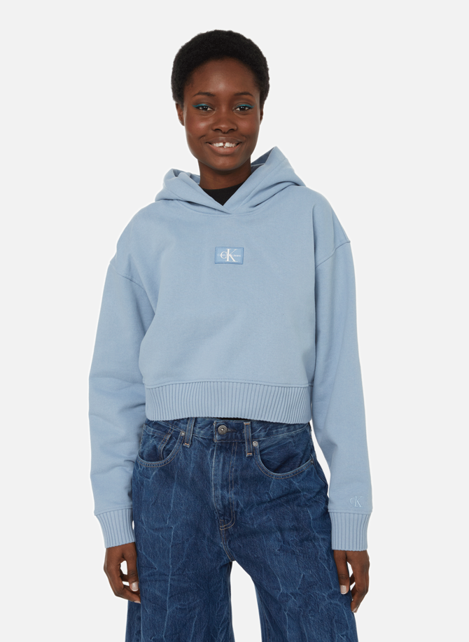 Recycled cotton hoodie CALVIN KLEIN