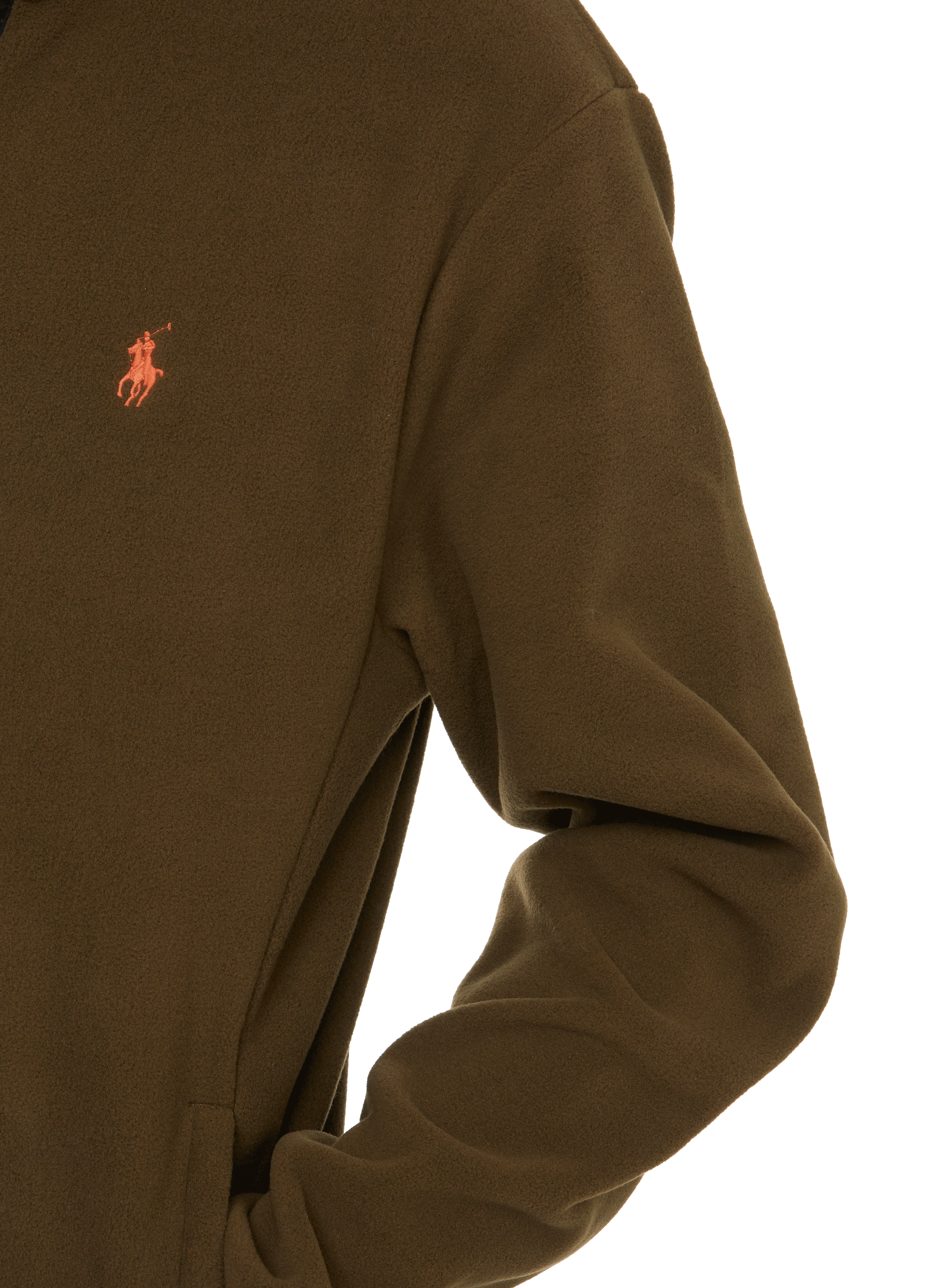 Sweatshirt polaire droit POLO RALPH LAUREN Vert