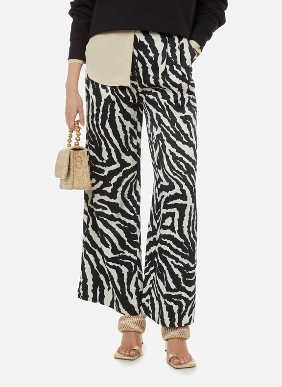 Zebra trousers Multicolour by SAISON 1865 SAISON 1865 Zebra trousers Multicolour