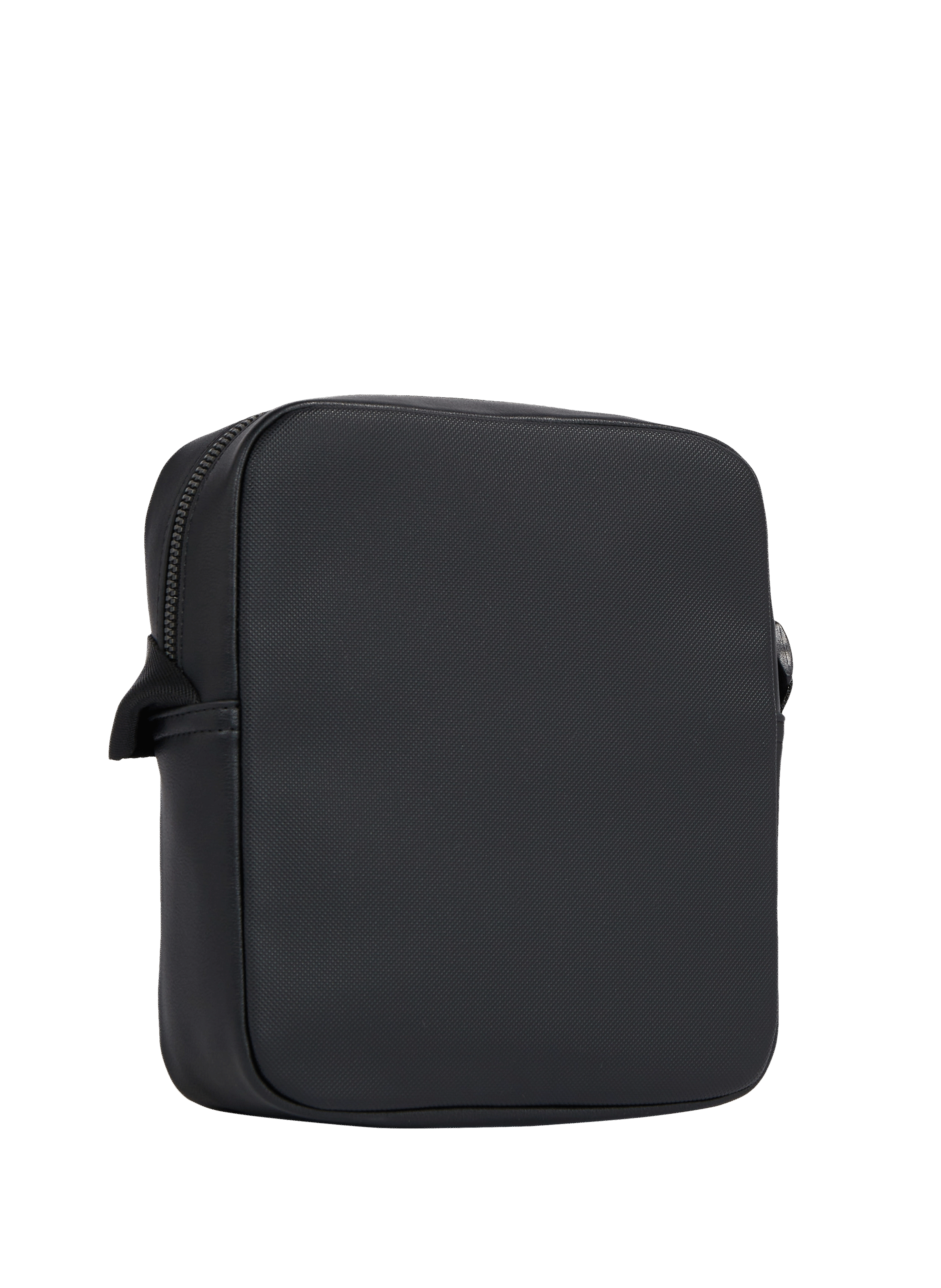 Sac reporter en piqué texturé