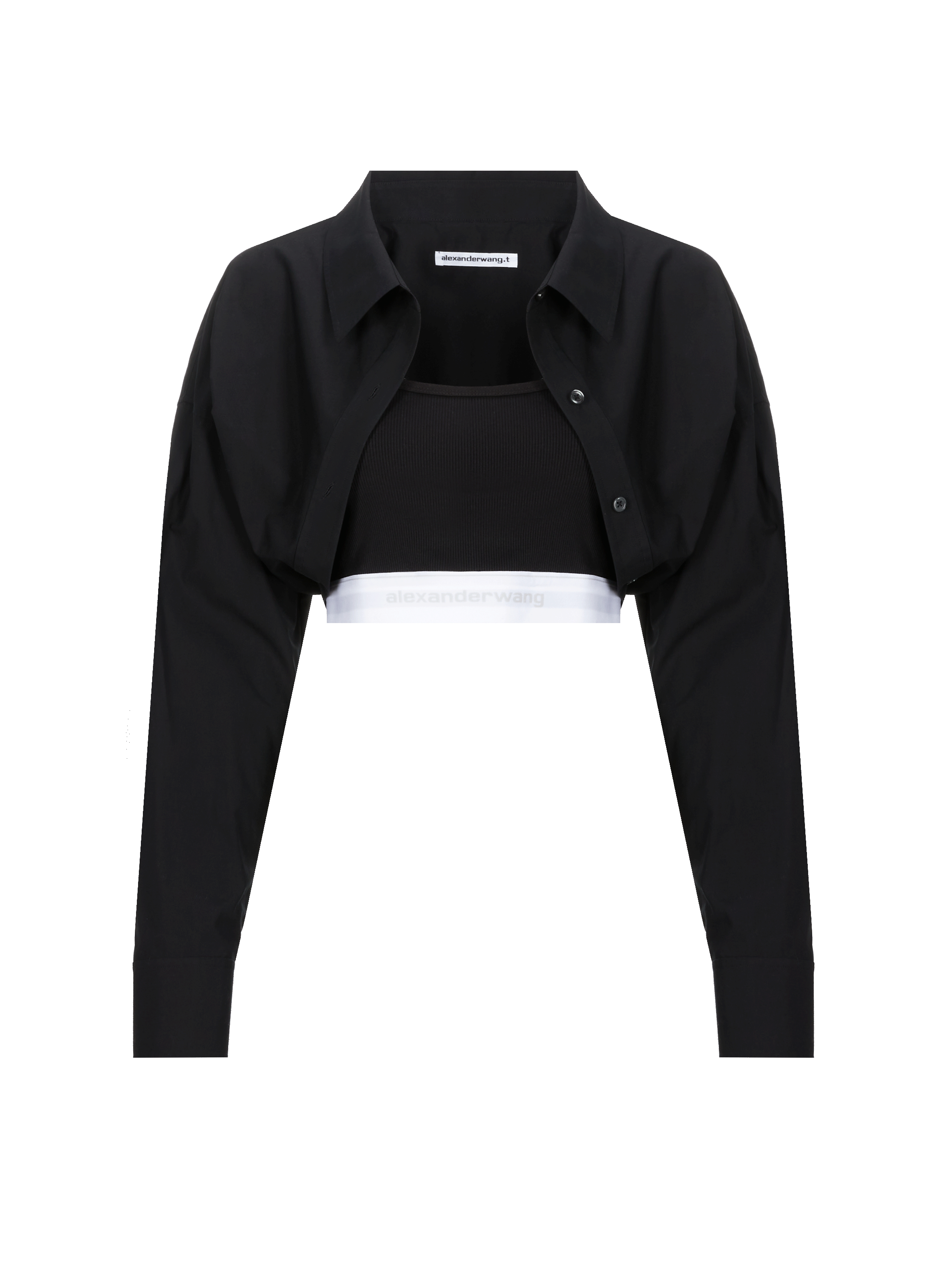 Chemise courte avec top