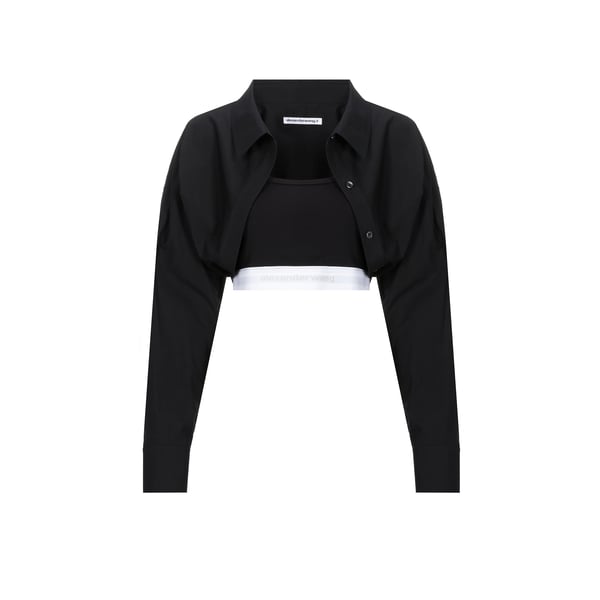 Chemise courte avec top