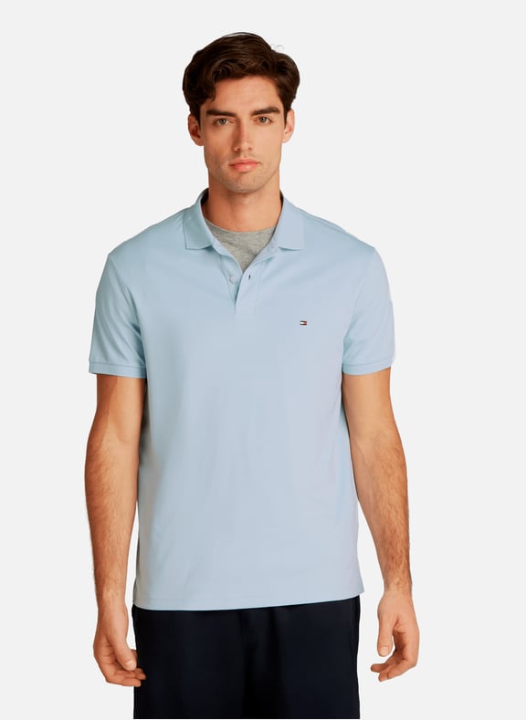 Polo en coton Bleu by TOMMY HILFIGER TOMMY HILFIGER Polo en coton Bleu