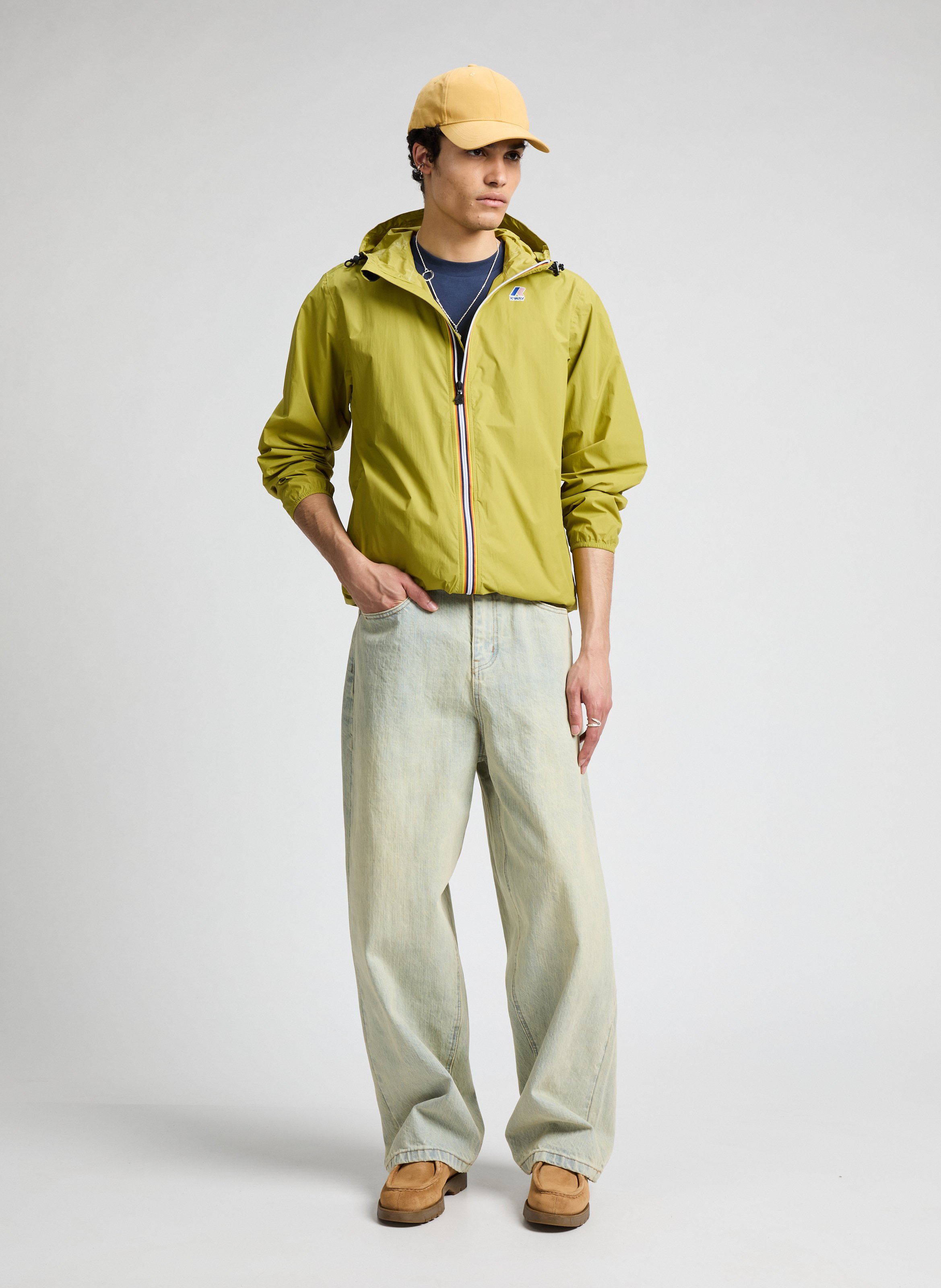 Jacket The real Claude 4.0 K-WAY Green