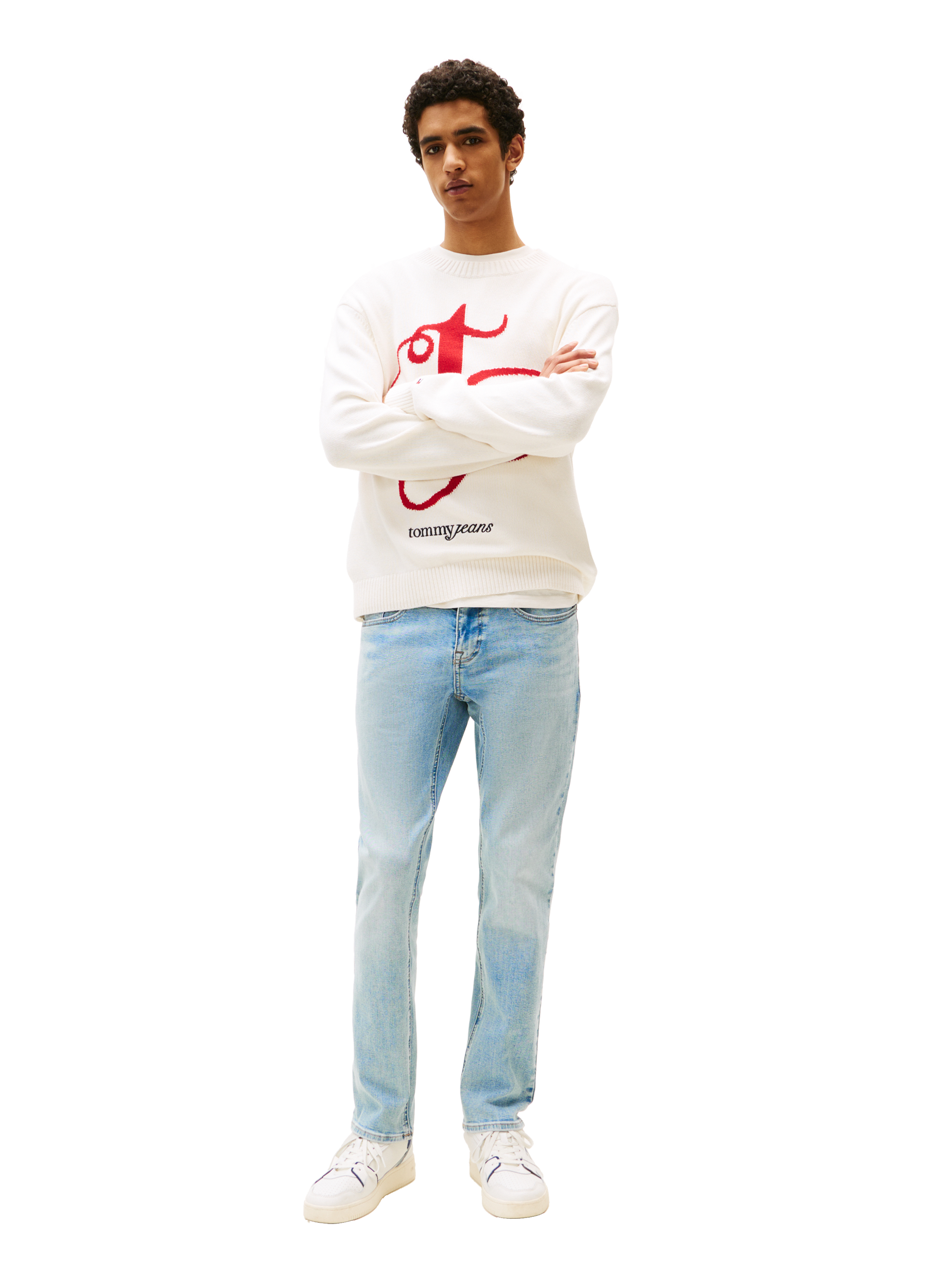 Regular straight-cut jeans TOMMY HILFIGER Blue