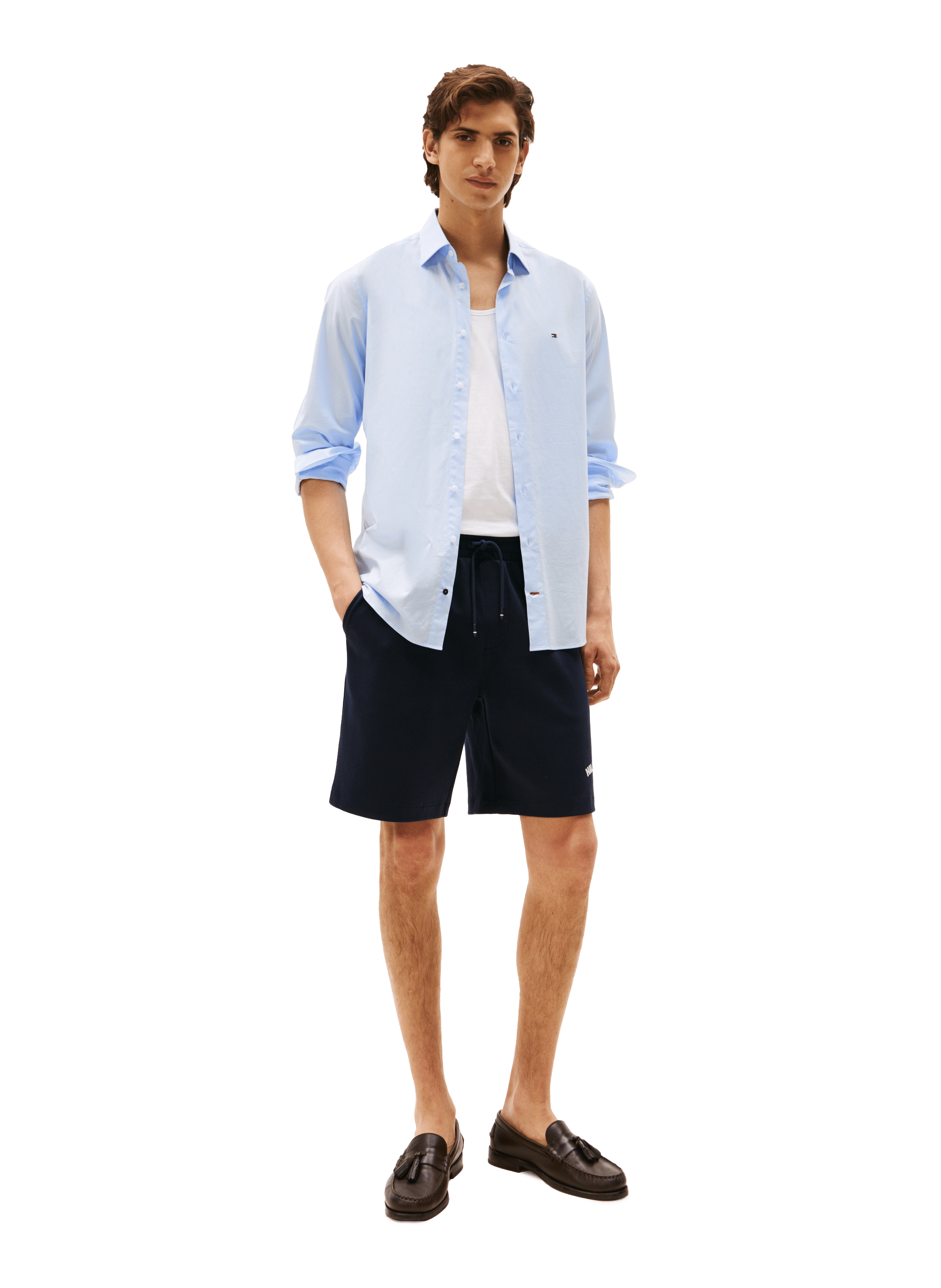  Cotton shirt TOMMY HILFIGER Blue