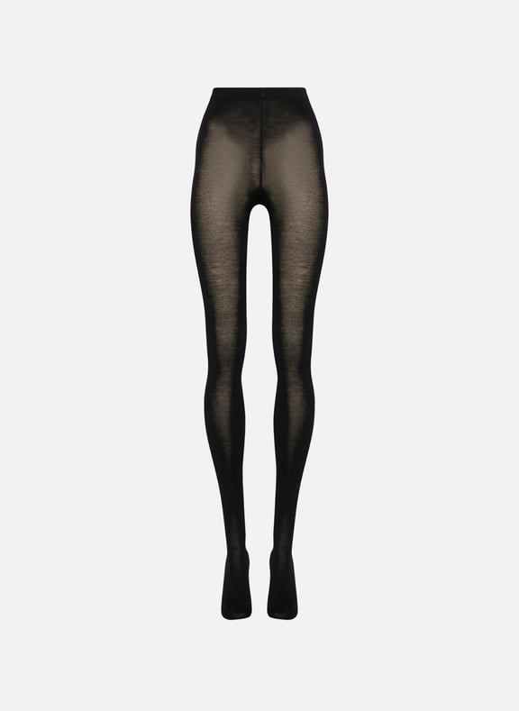 Merino Tights Black by WOLFORD WOLFORD Merino Tights Black