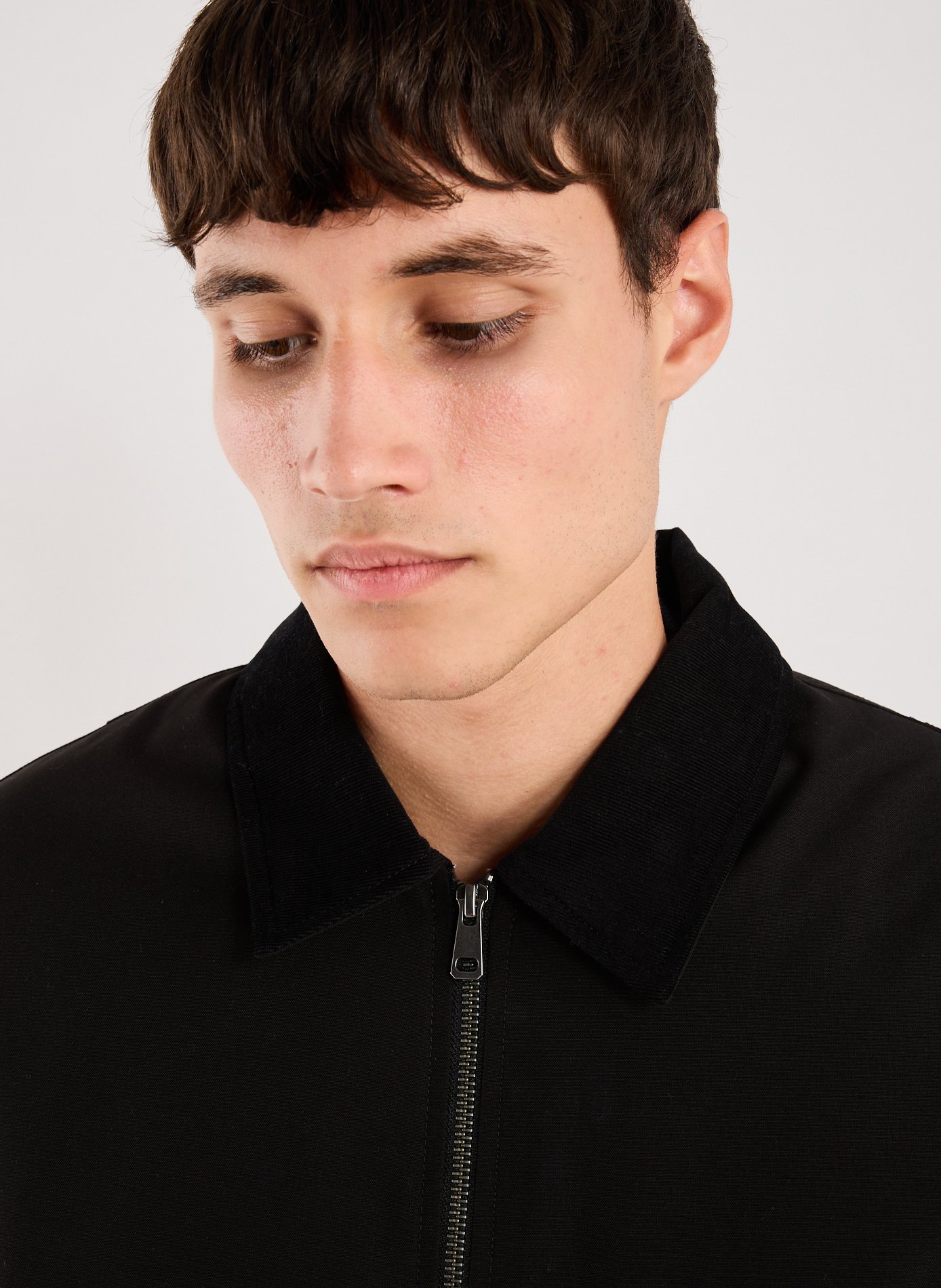 Veste droite à col classique SAMSOE SAMSOE Noir