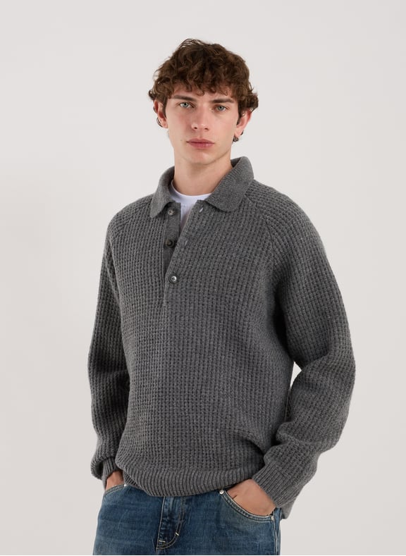 Wool polo neck sweater Grey by CLOSED CLOSED Wool polo neck sweater Grey