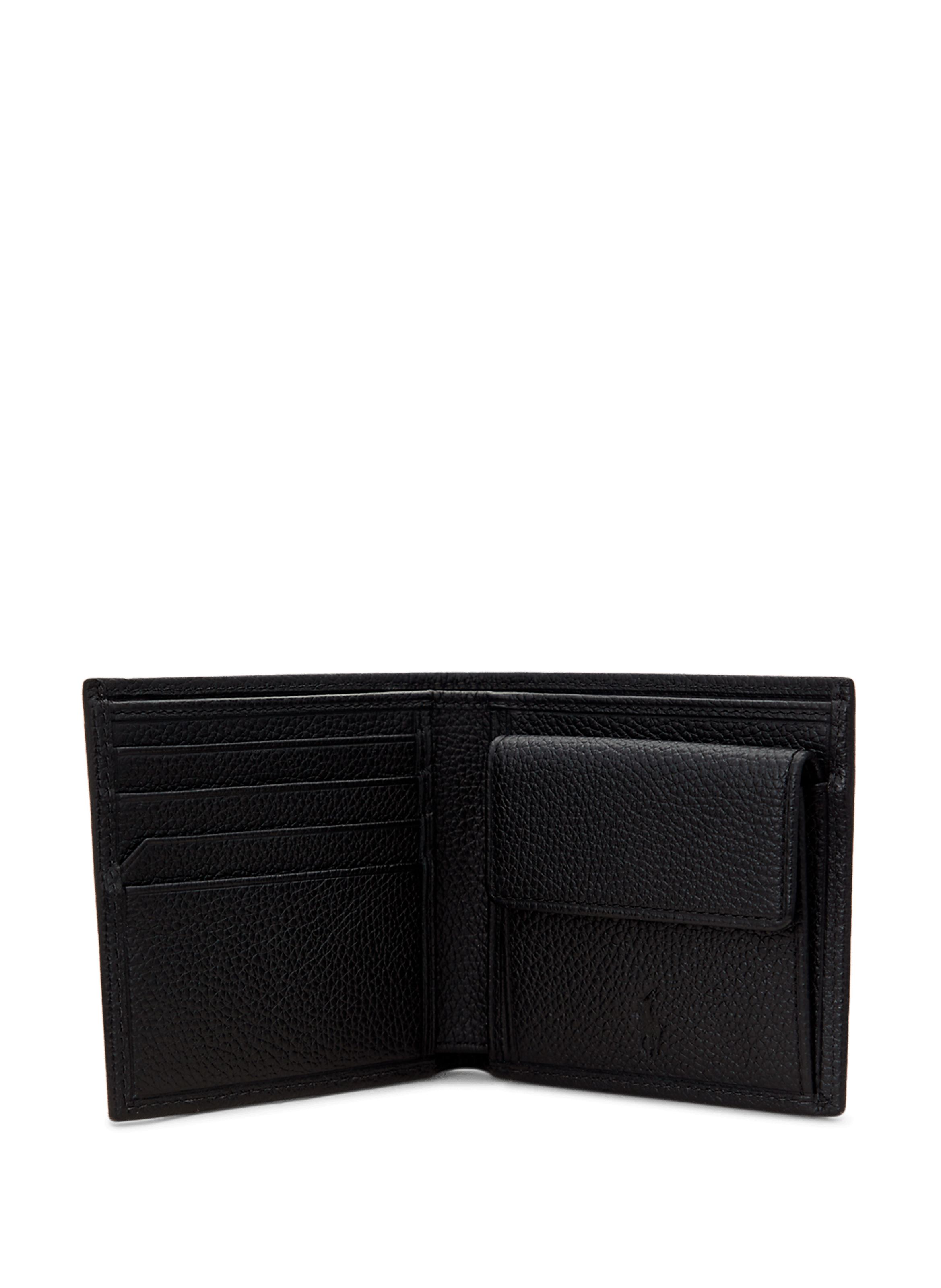 Portafoglio in pelle POLO RALPH LAUREN Nero