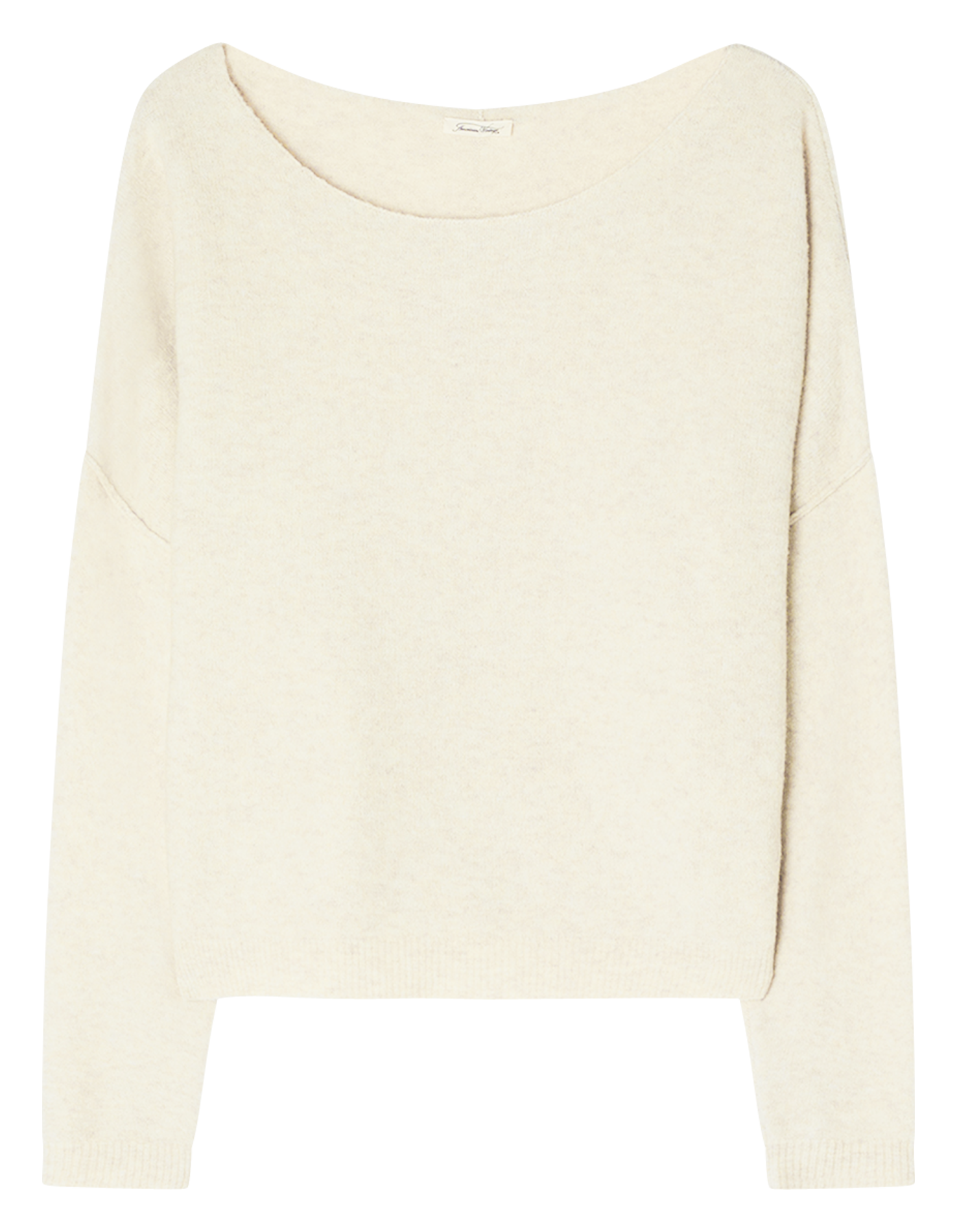 Pull col bateau en laine mélangée damsville AMERICAN VINTAGE Beige