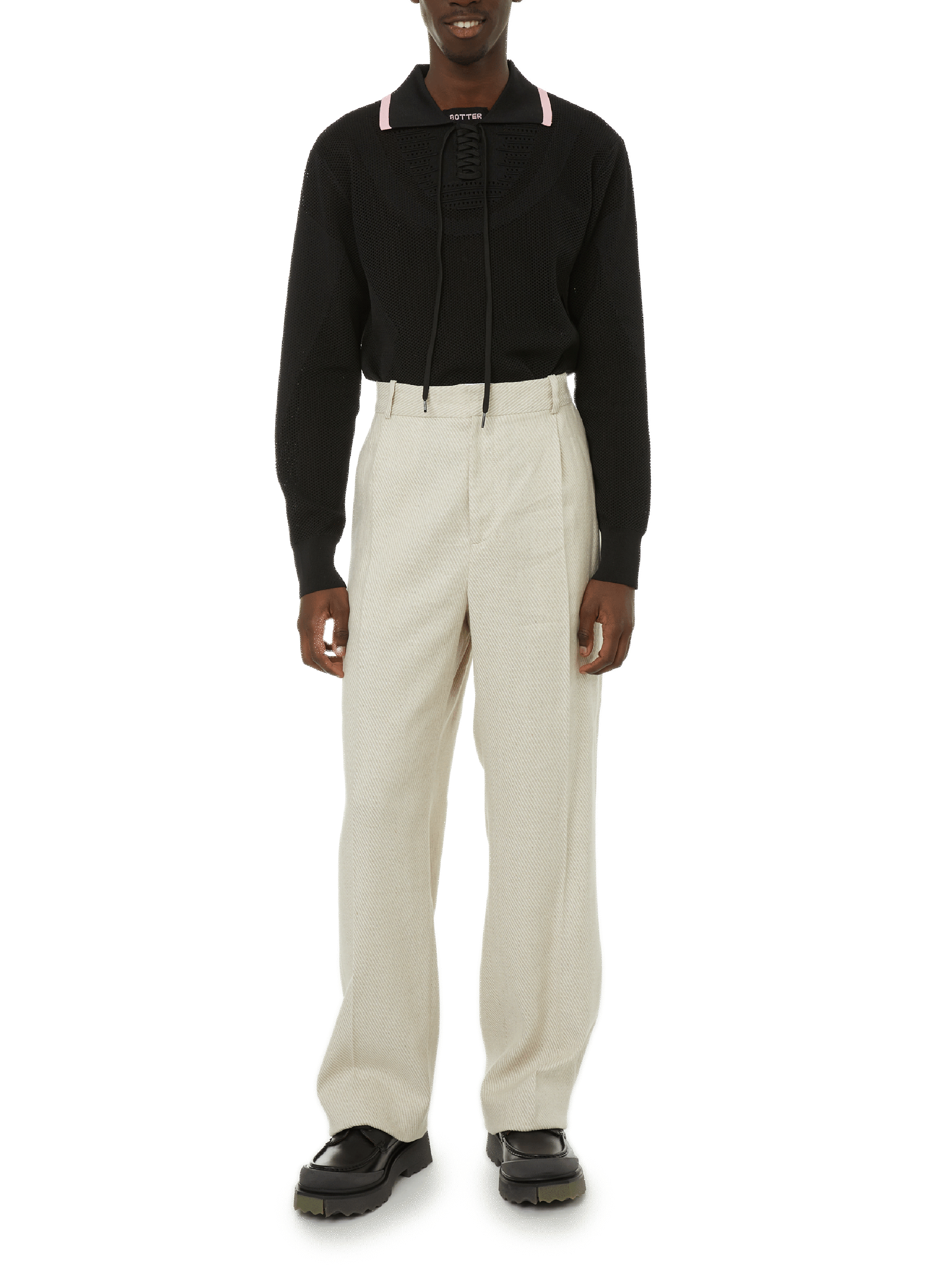 Pull ajouré BOTTER Noir