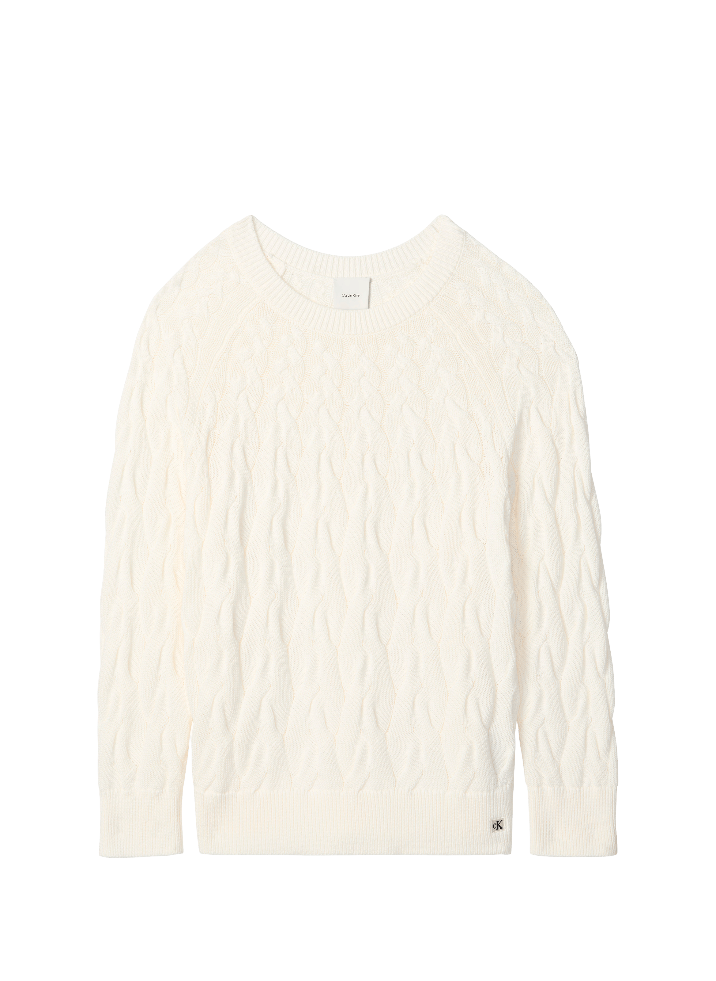 Pull en maille CALVIN KLEIN Beige