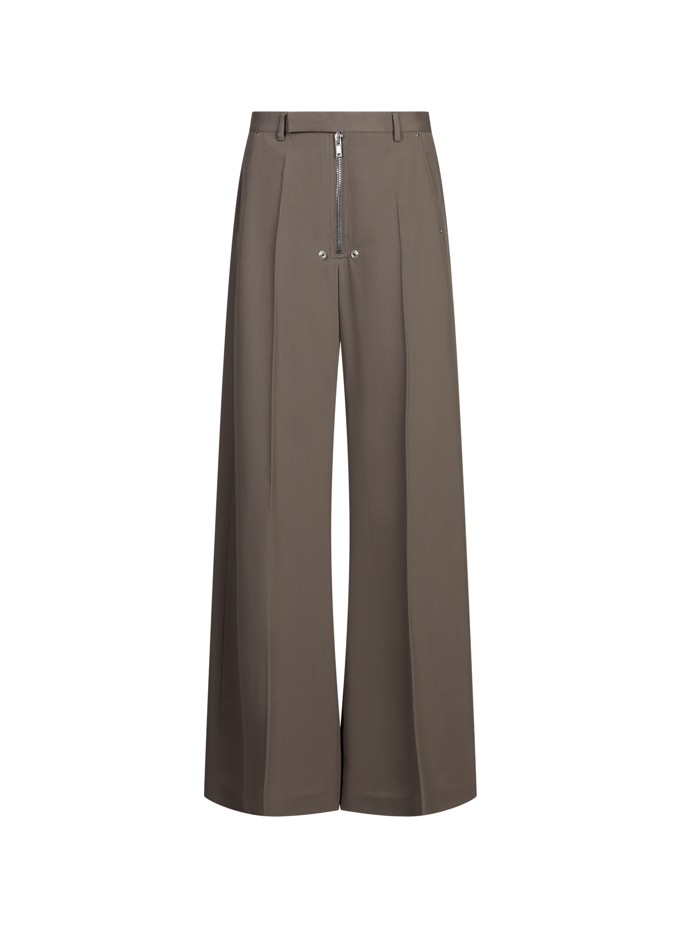 Trousers Belas wide in wool RICK OWENS Grey