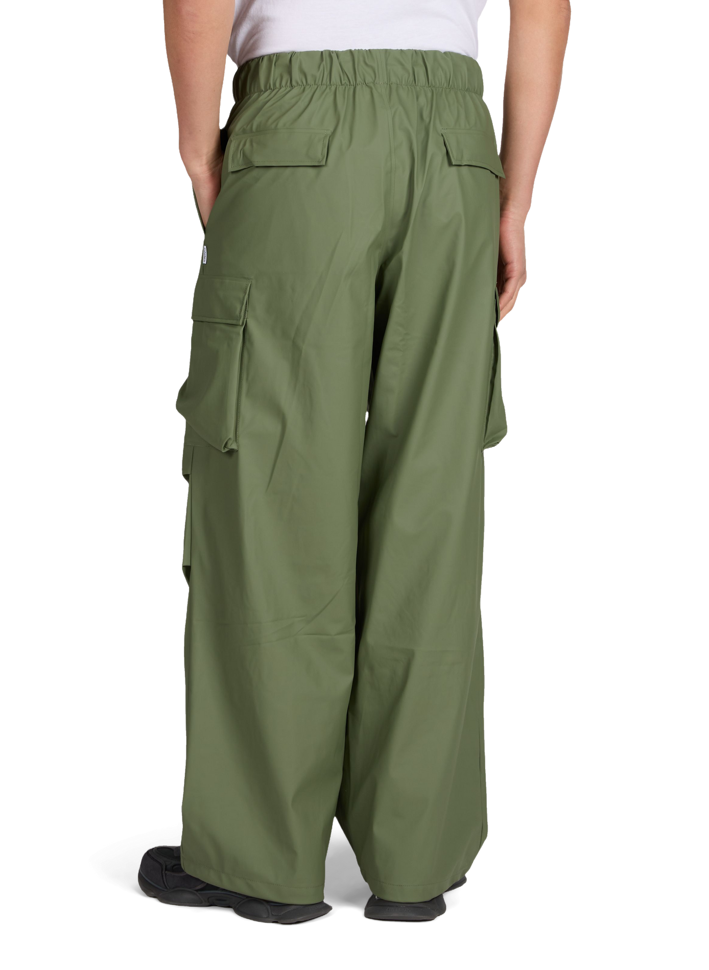 Waterproof cargo pants RAINS Green