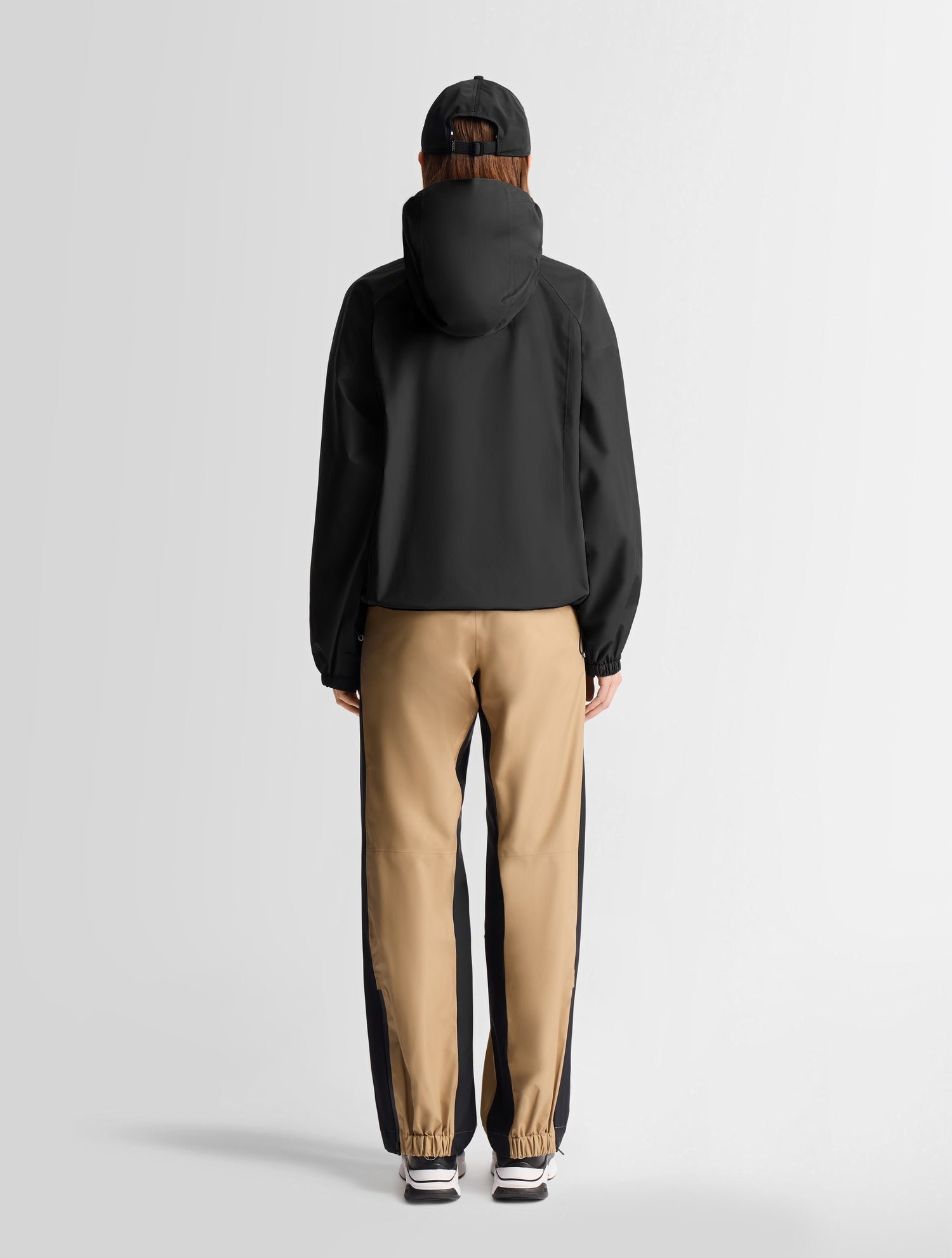 Blouson syarane col capuche coupe regular FUSALP Noir