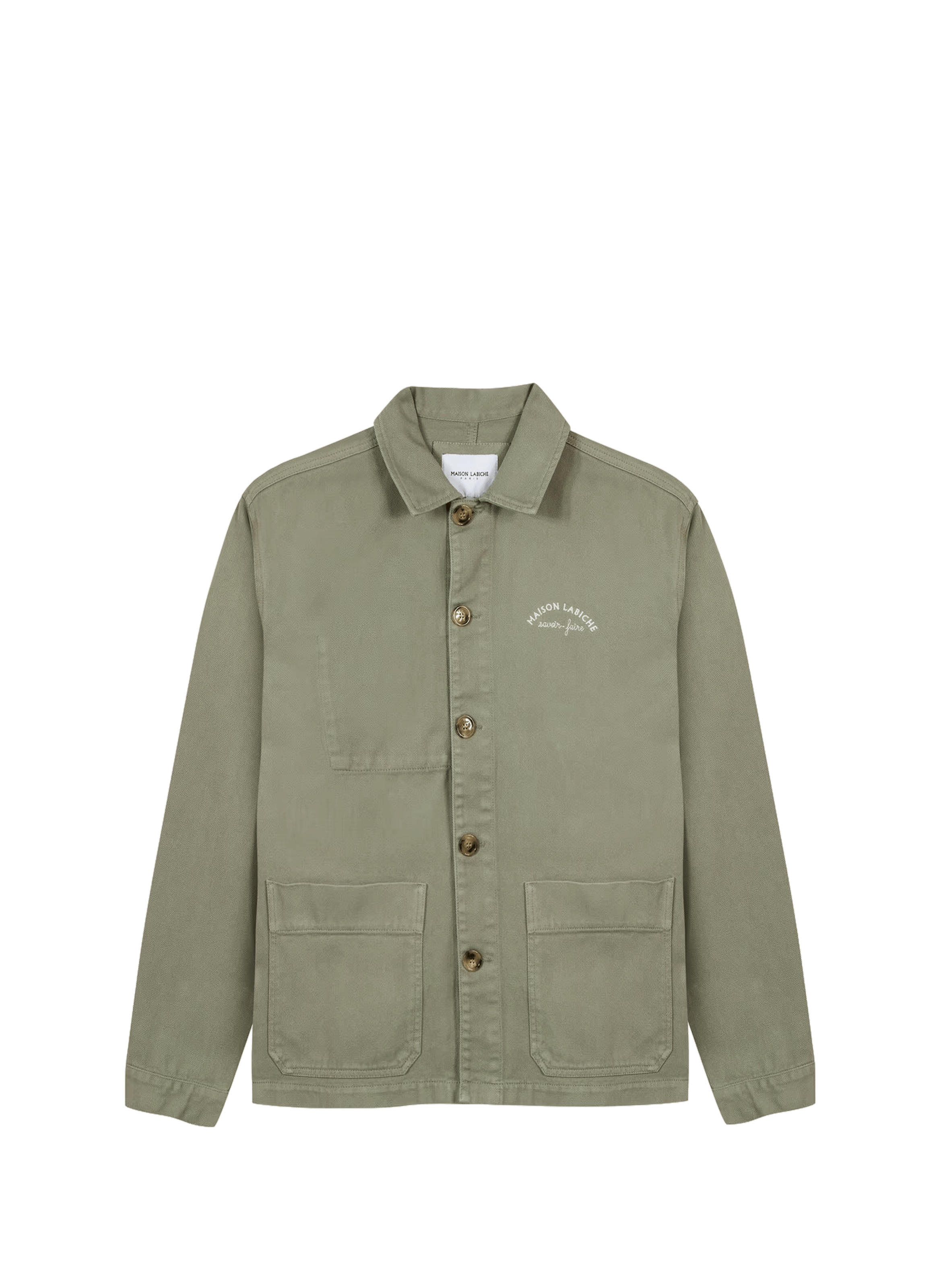 Veste légère Sébasto en twill de coton MAISON LABICHE Green