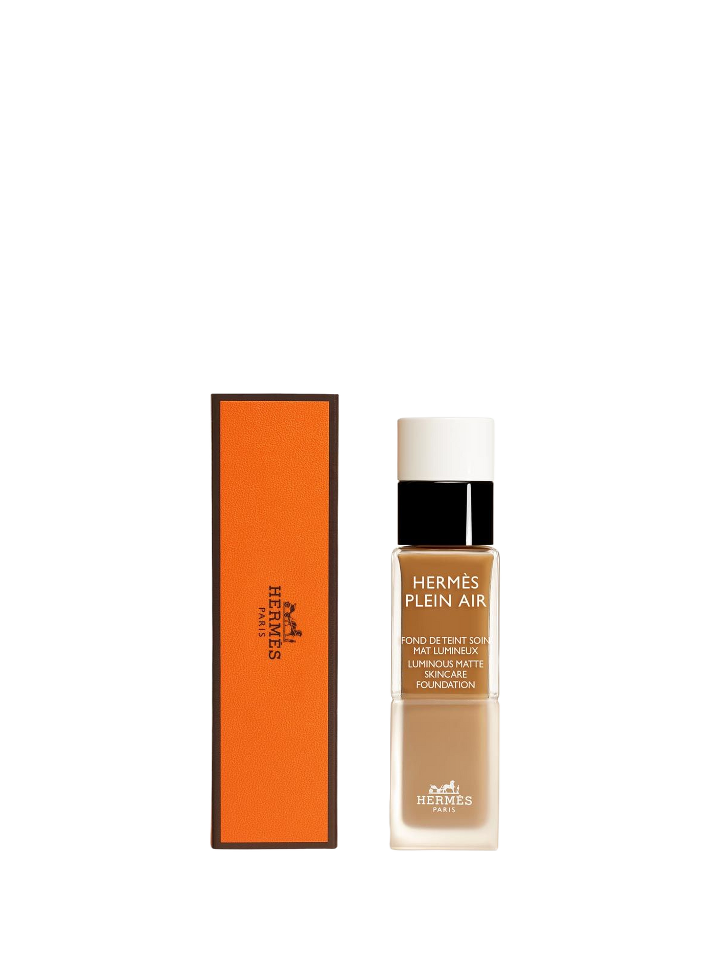Hermès Plein Air, Fond de teint soin mat lumineux 71w cognac