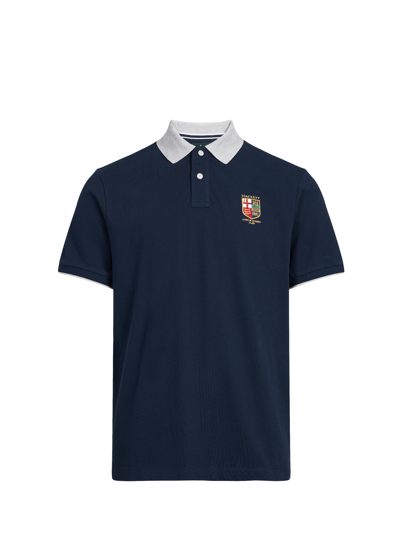 Polo en coton HACKETT Bleu