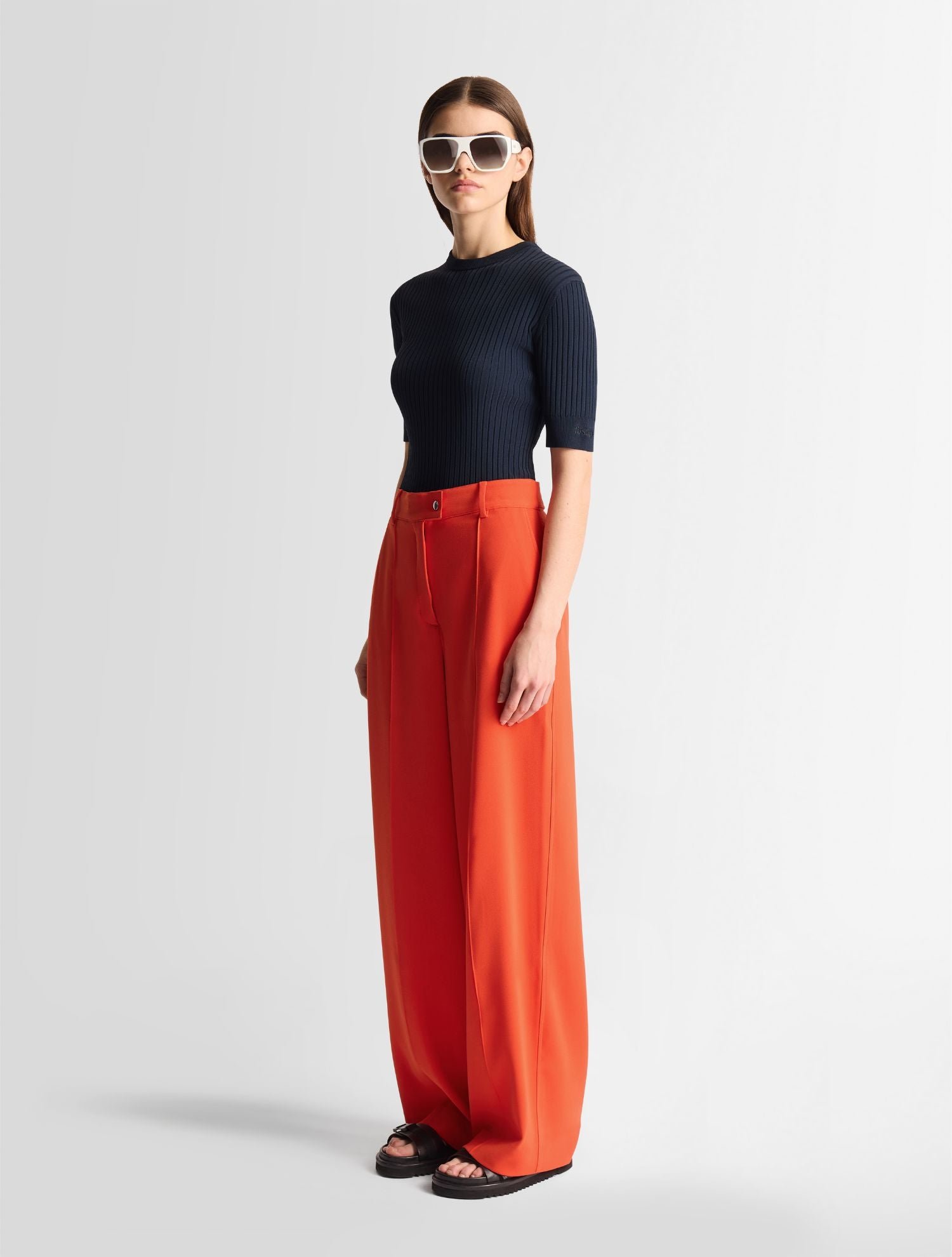 Pantalon noaleri coupe ample FUSALP Orange