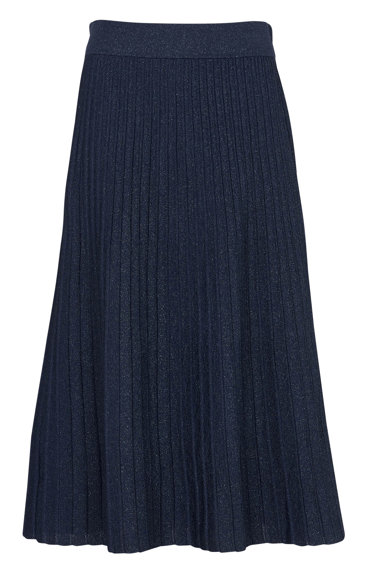 Jupe longue en maille pailletée olympe MAISON 123 Violet