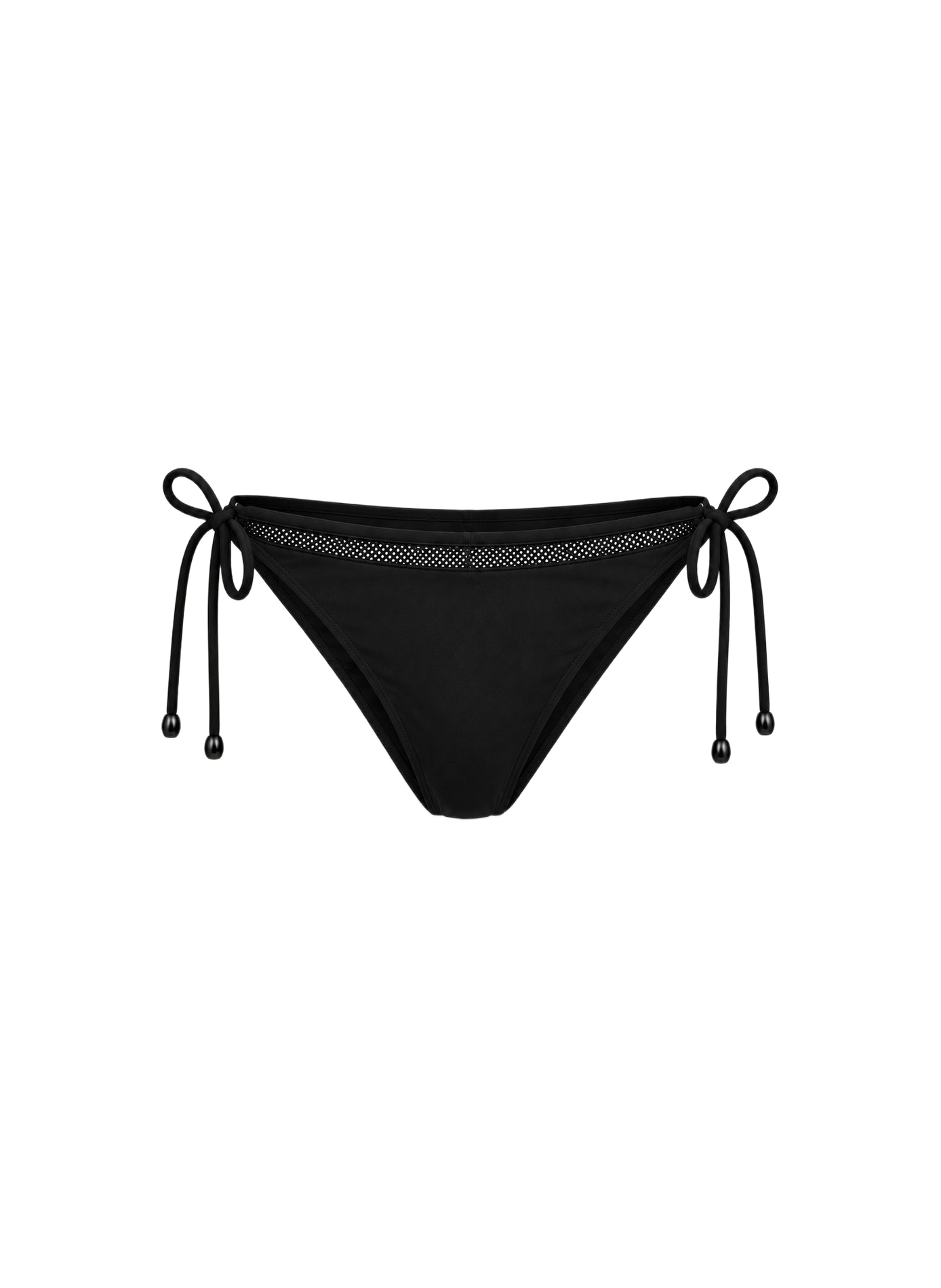Charlie tied bikini bottom SHAN Black