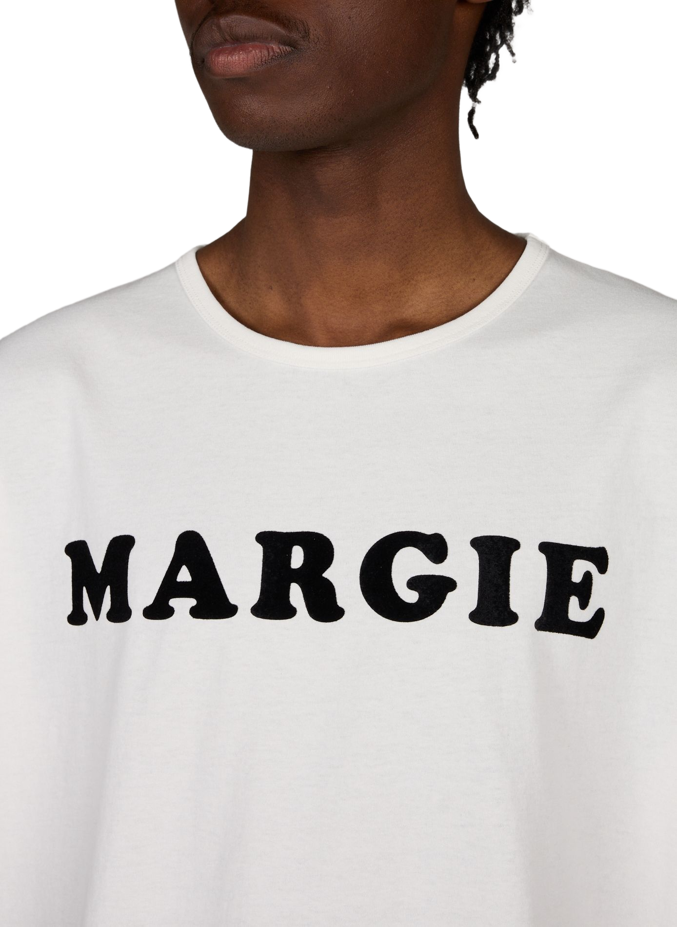 Loose fit round neck t-shirt MAISON MARGIELA White