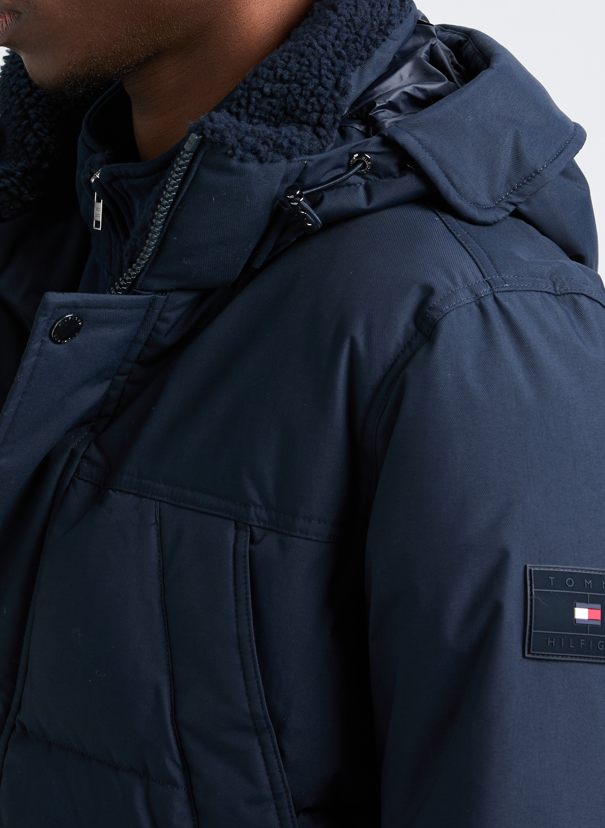Rockie down jacket  TOMMY HILFIGER Blue