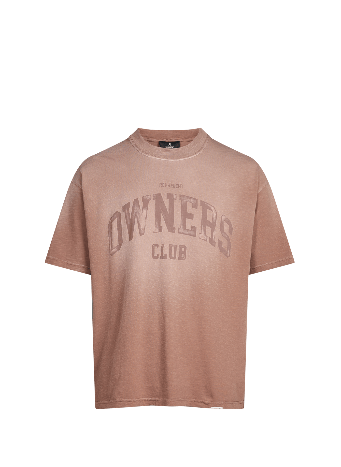 T-shirt col rond en coton REPRESENT Rose