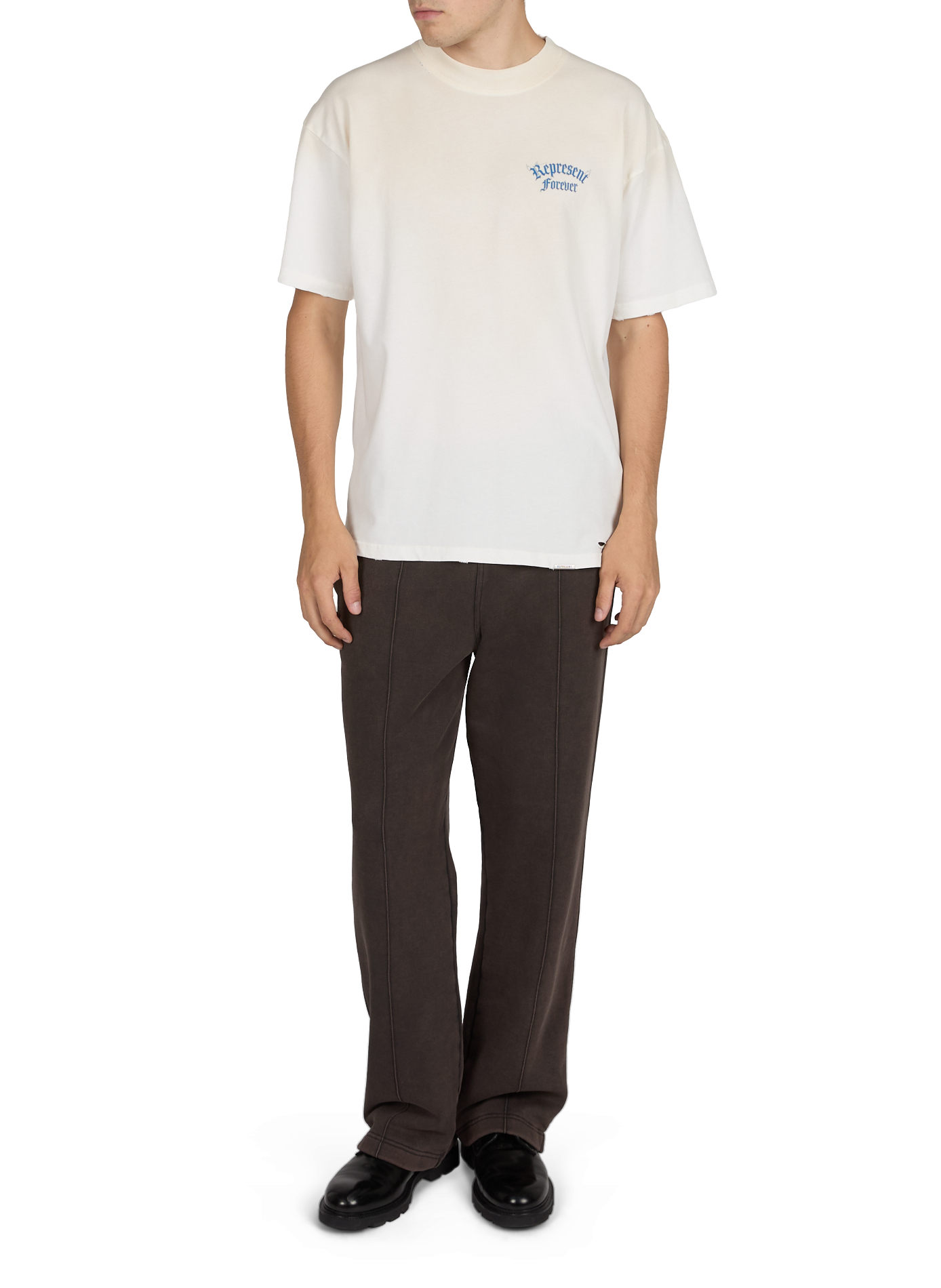 Tee-shirt en coton REPRESENT Blanc