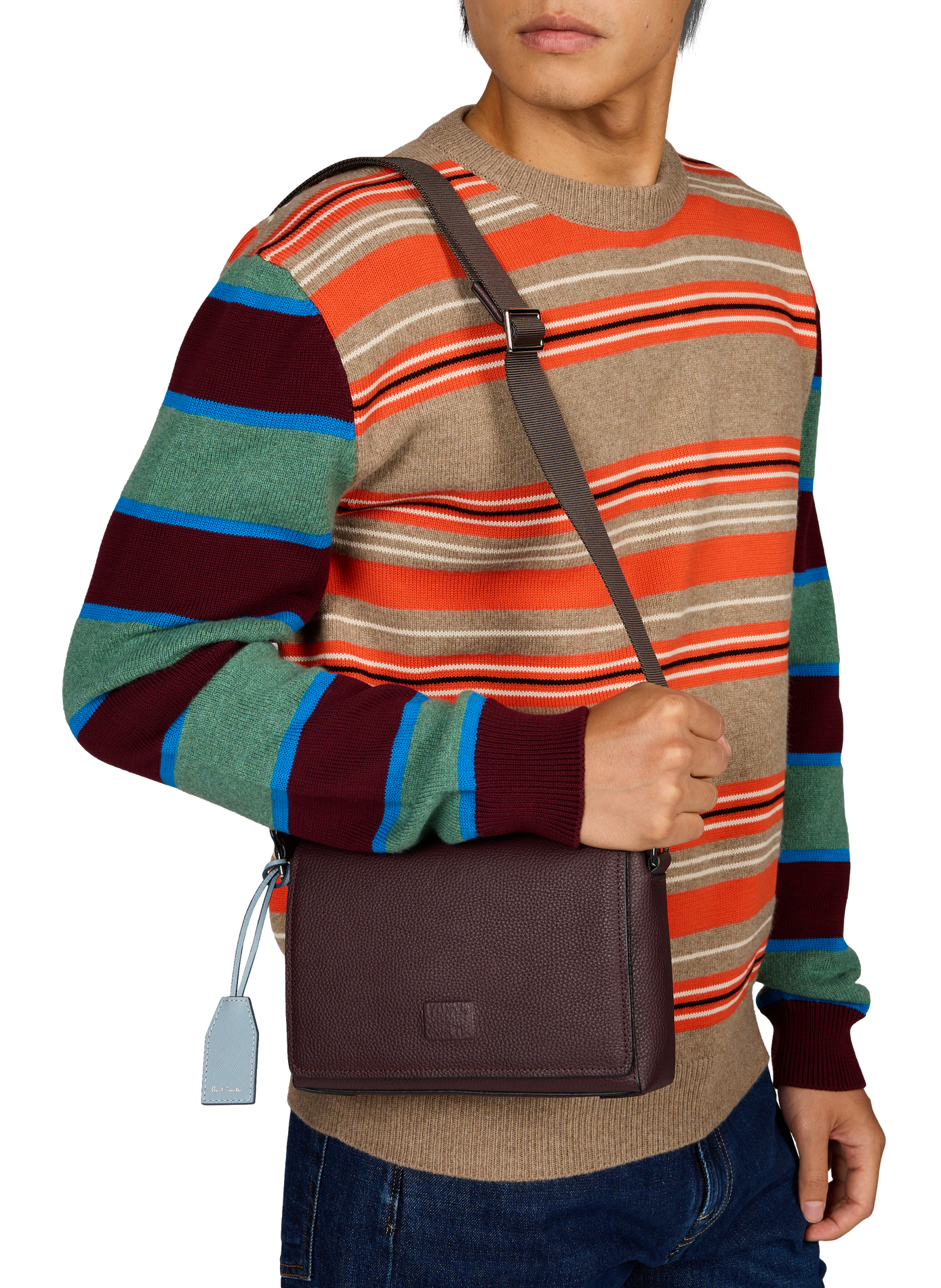 Leather Shoulder bag PAUL SMITH Red
