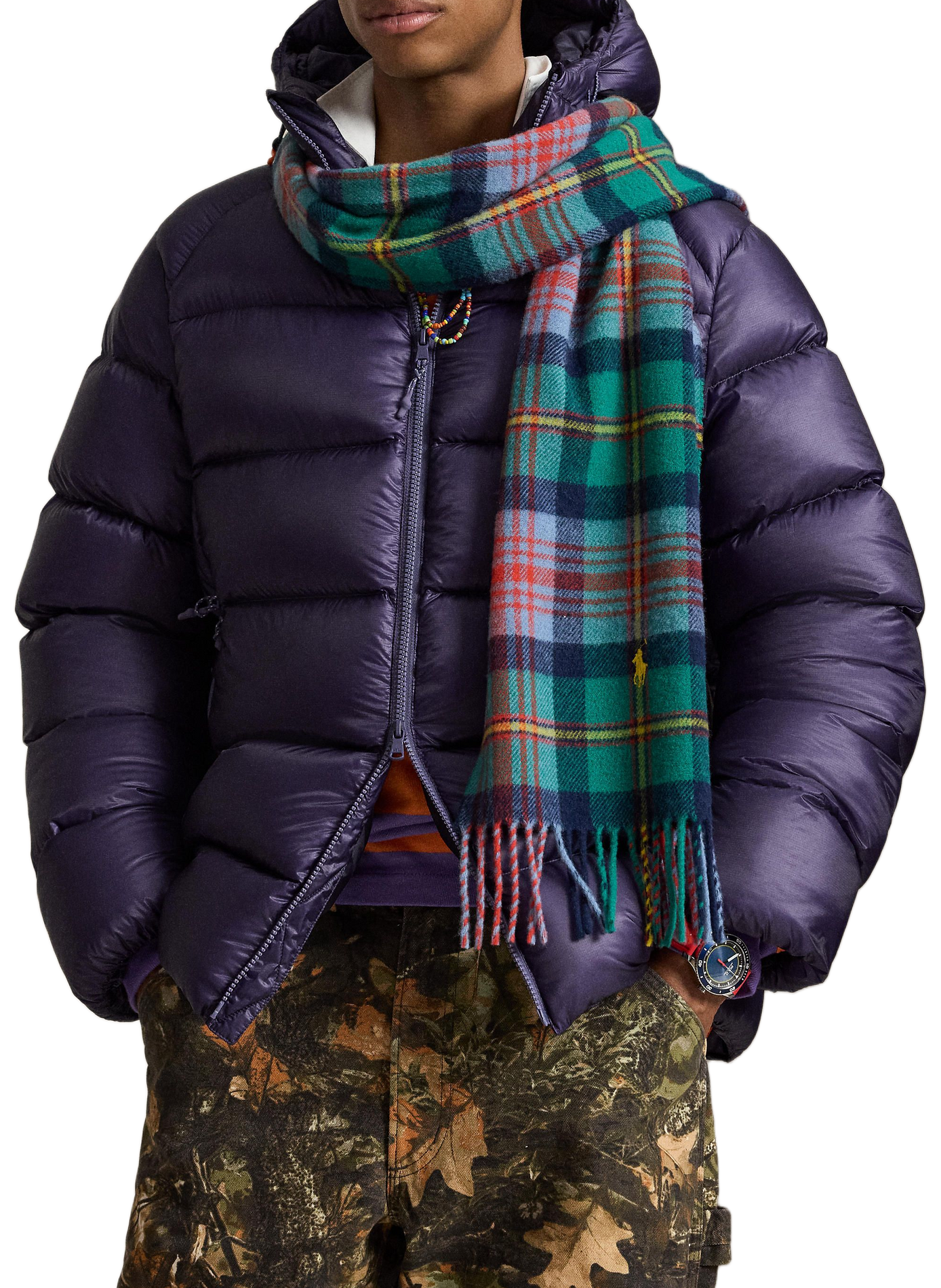 Daunenjacke mit Stehkragen POLO RALPH LAUREN Violett