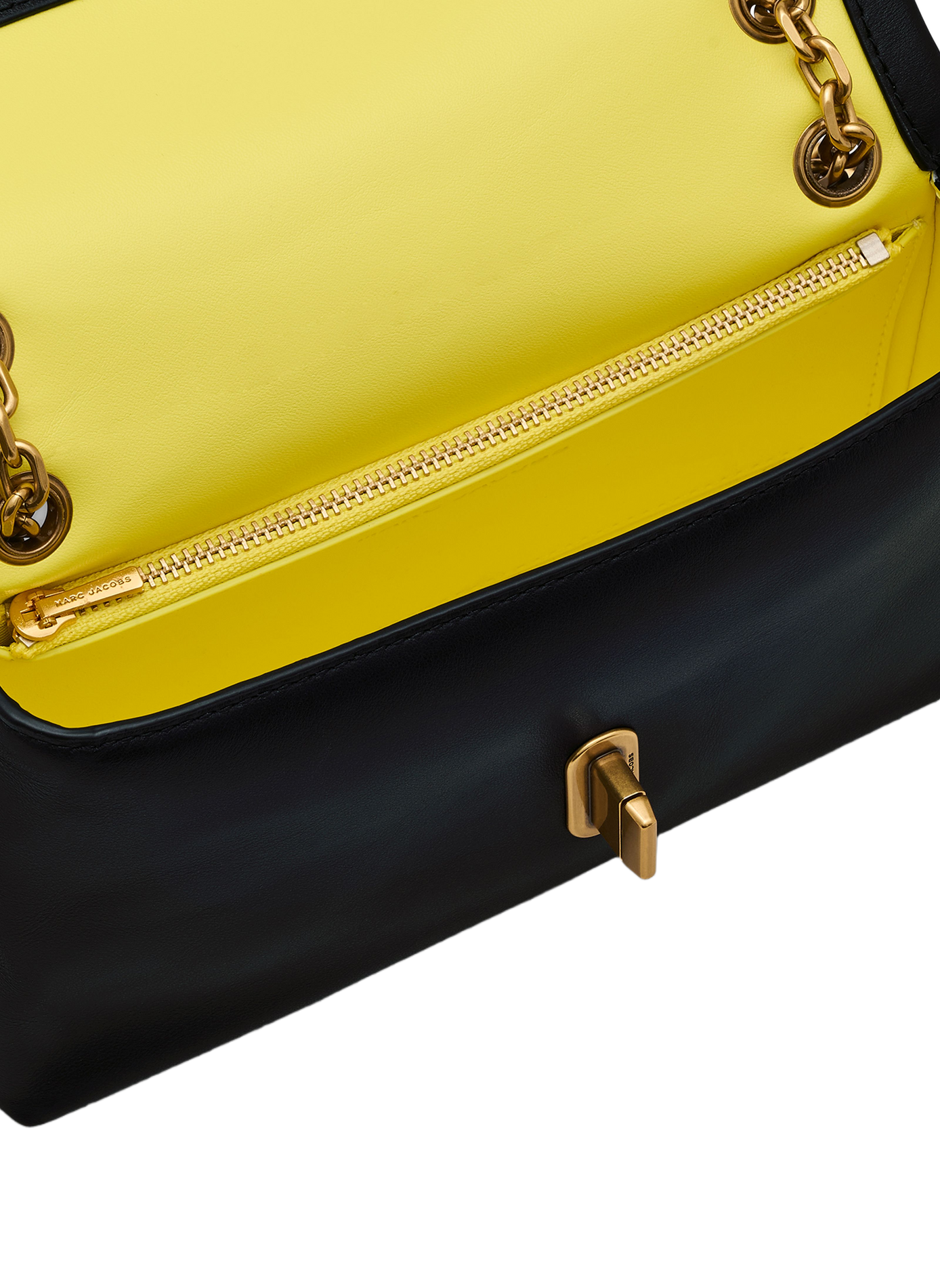 Sac à bandoulière The Dual Chain Mini Bag MARC JACOBS Noir