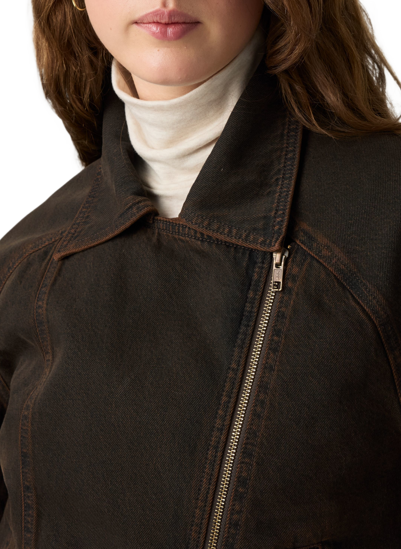 Blazer mit Revers aus Baumwolle LEVI'S Braun