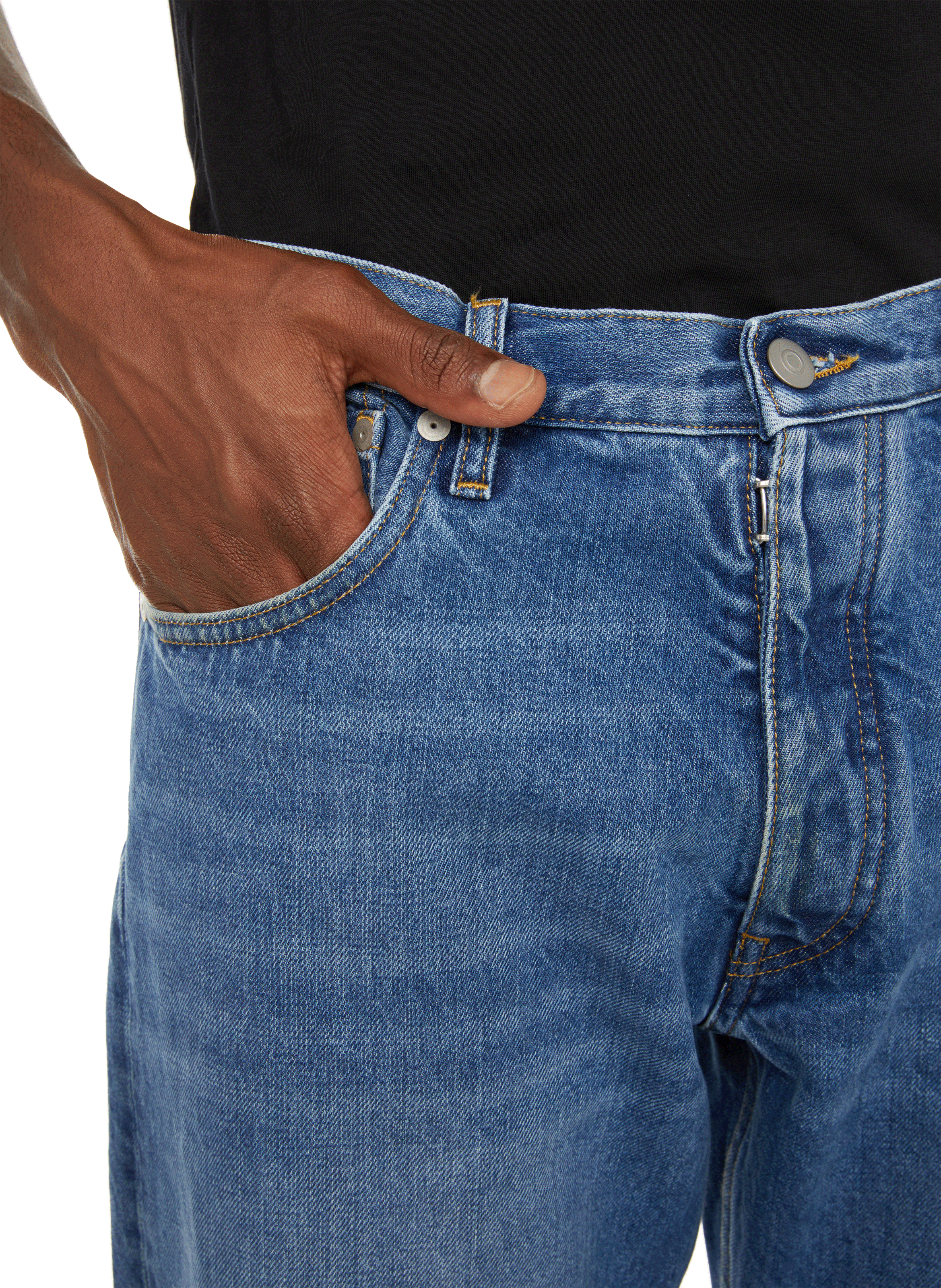 Straight-cut jeans MAISON MARGIELA Blue