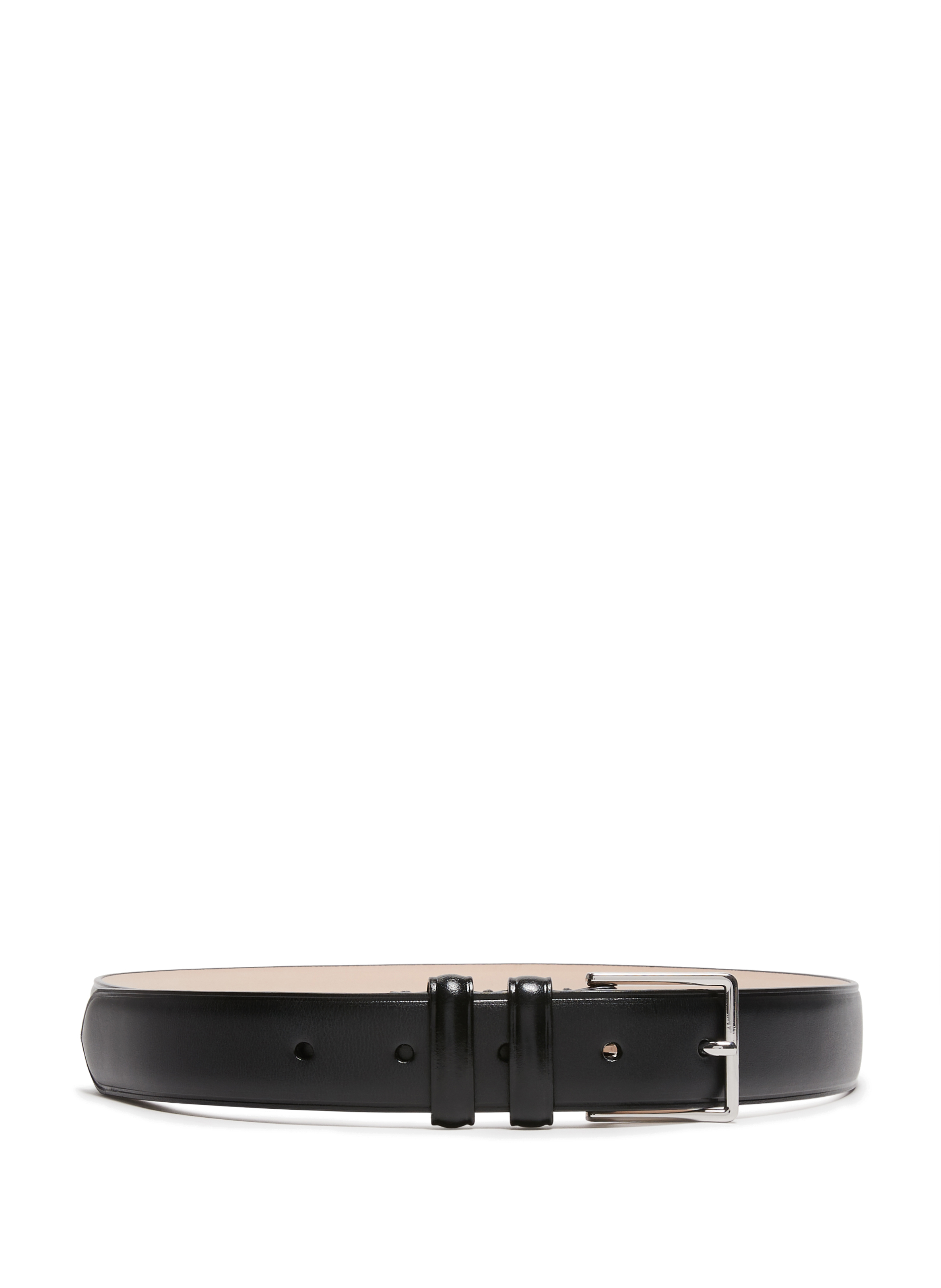 PAUL SMITH Classic leather Belt Black