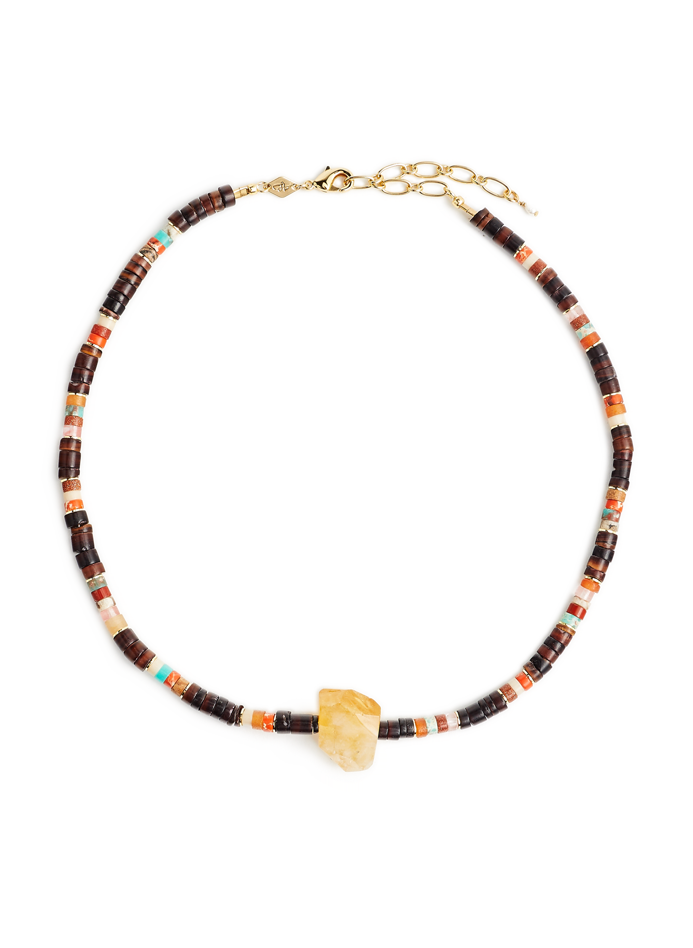ANNI LU Tulum necklace Golden