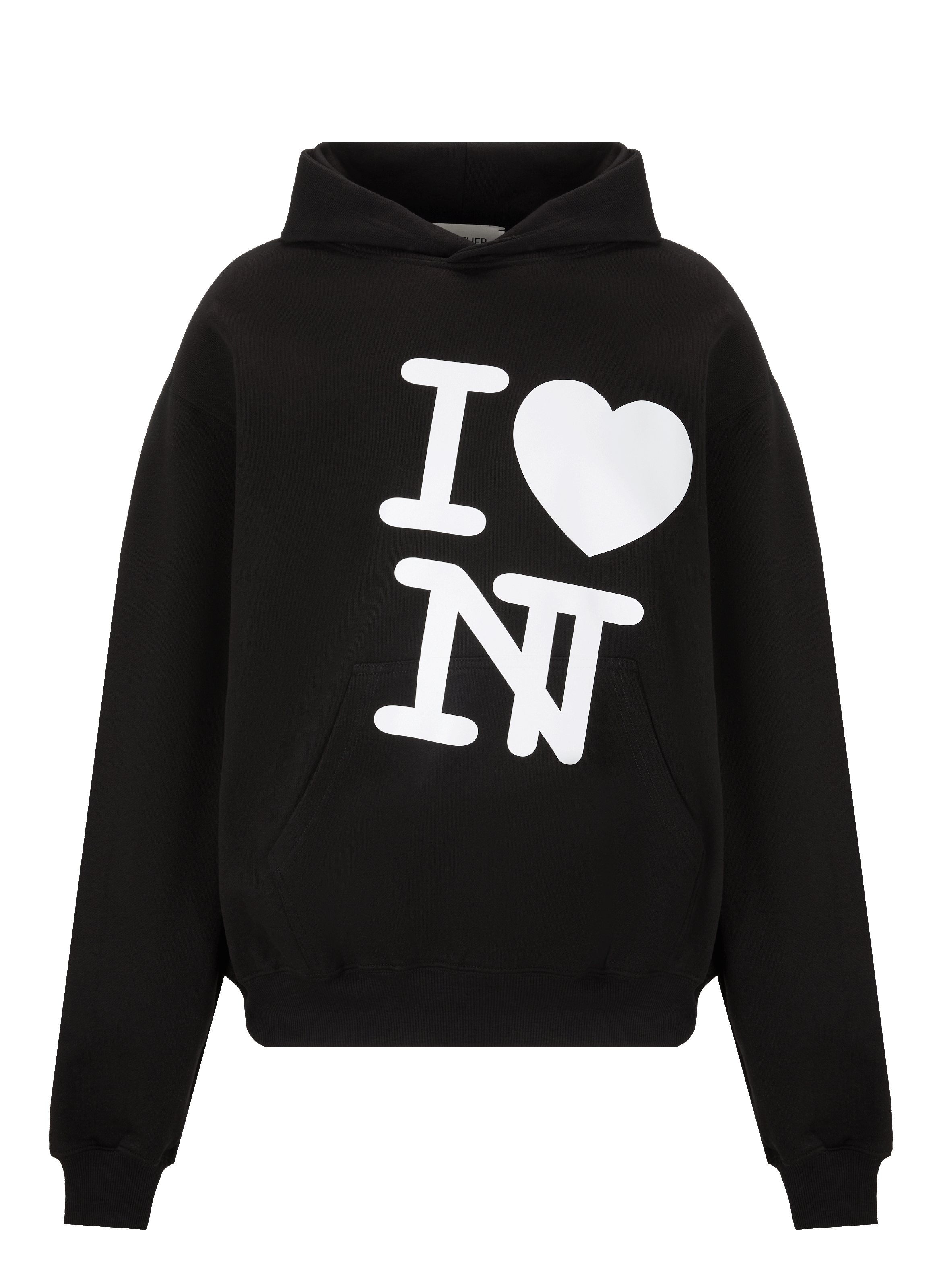 Hoodie I Love NT V1 en coton